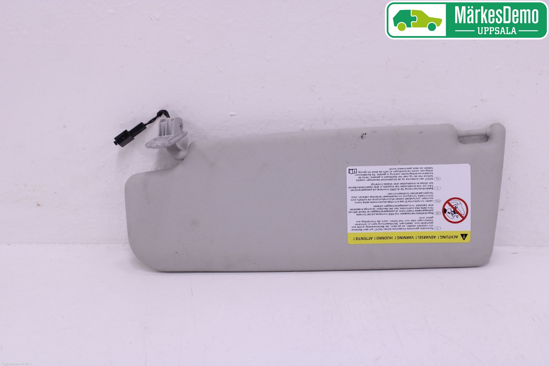 Volkswagen VW PASSAT 11-14 Innr Solskjerm