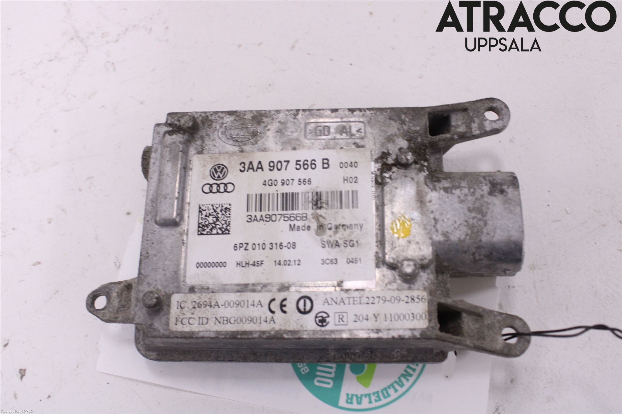 Volkswagen VW PASSAT 11-14 Sensor Kollisjonsbeskyttelse