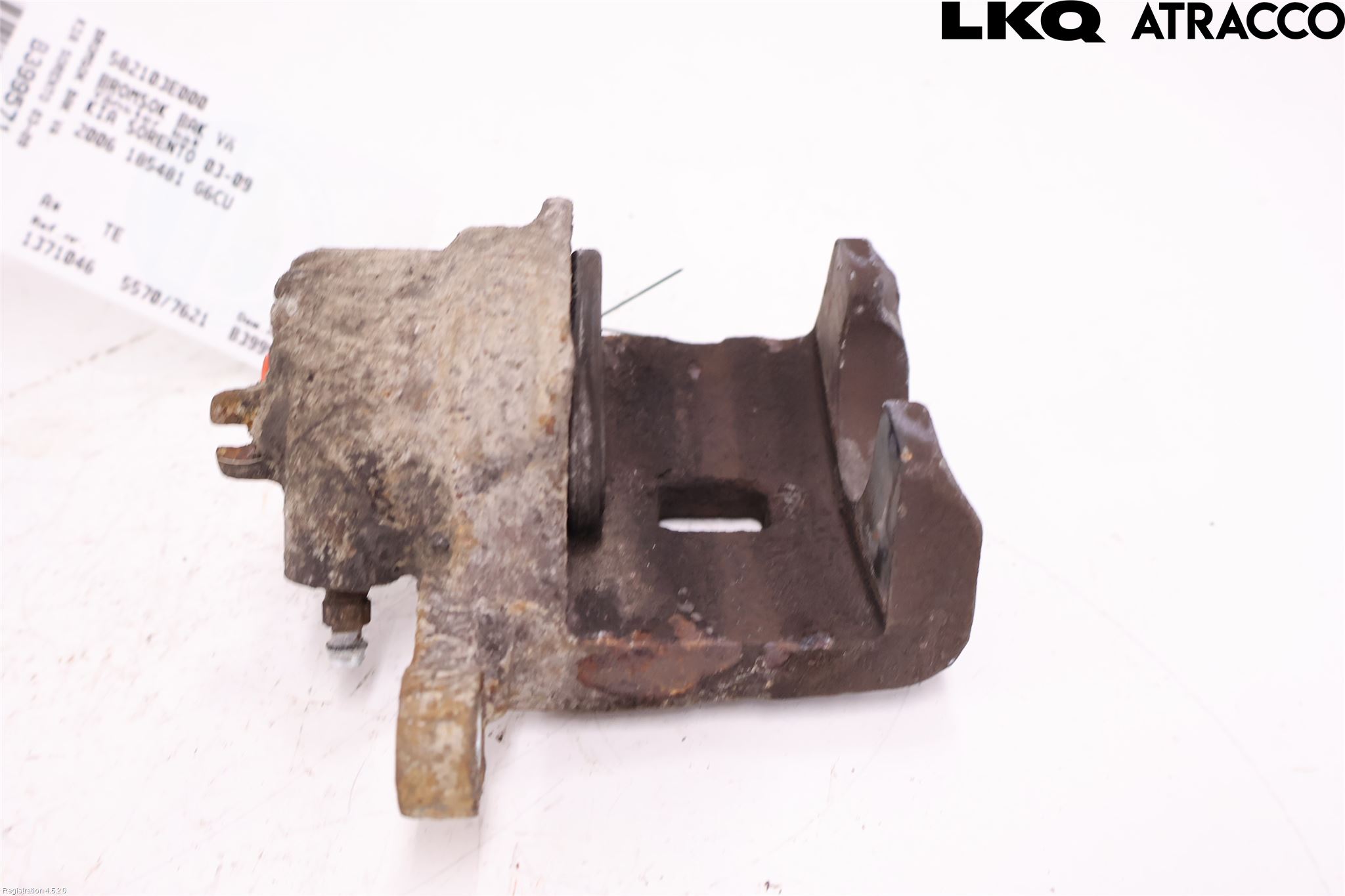 Kia SORENTO 03-09 Bremsecaliper Bak Venstre