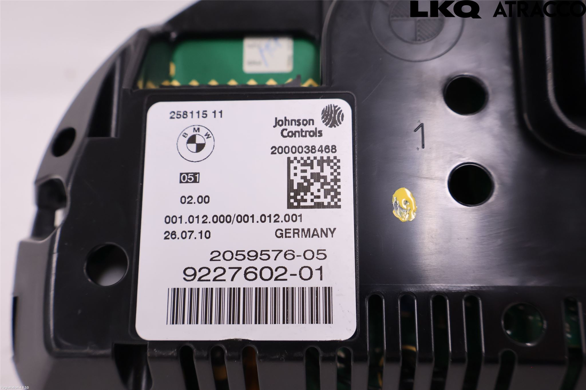 BMW 5 F10/F11/F18 09-17 Instr Kombinert