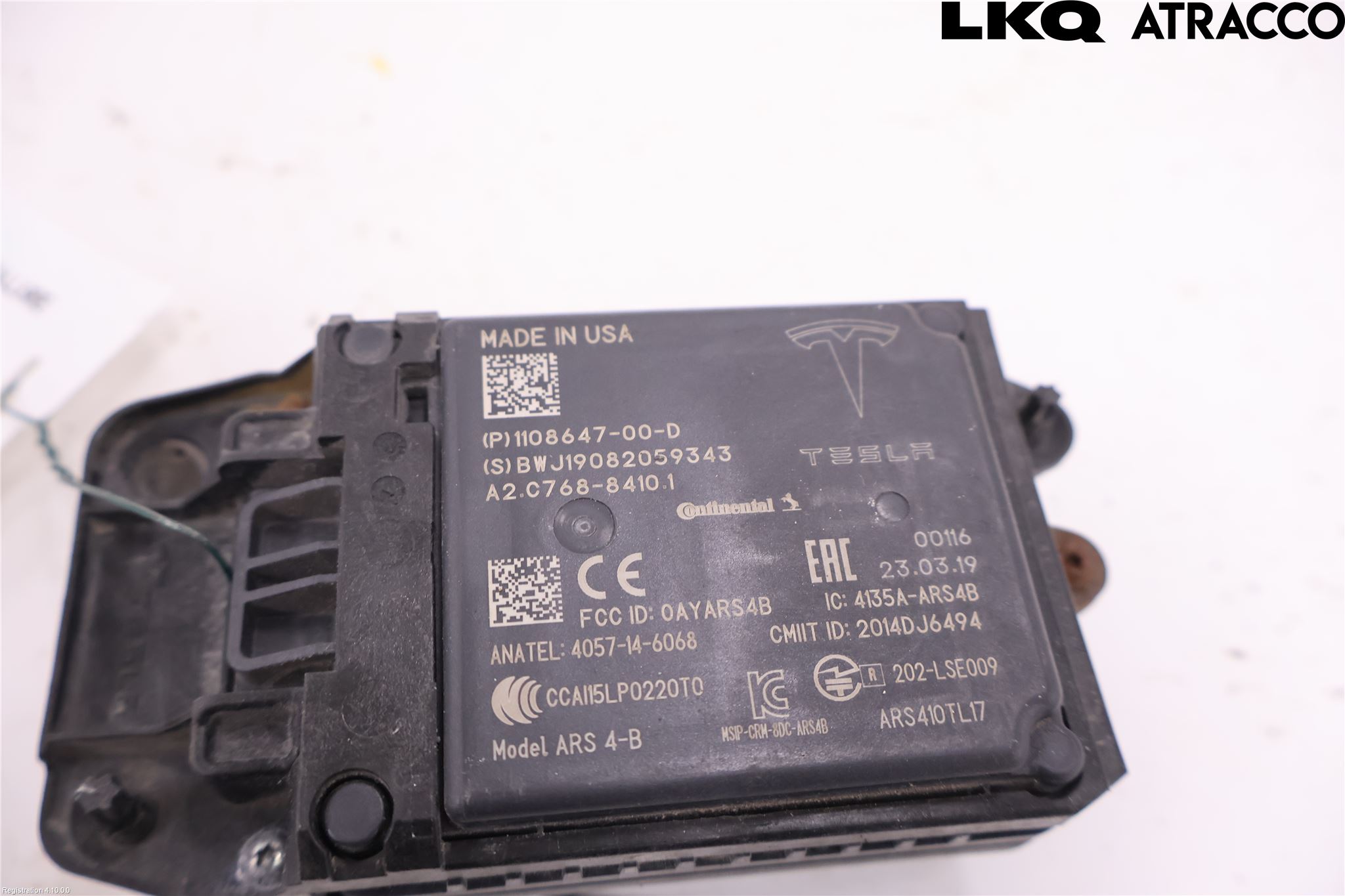 Tesla MODEL S 13- Sensor Fartsbegrensning