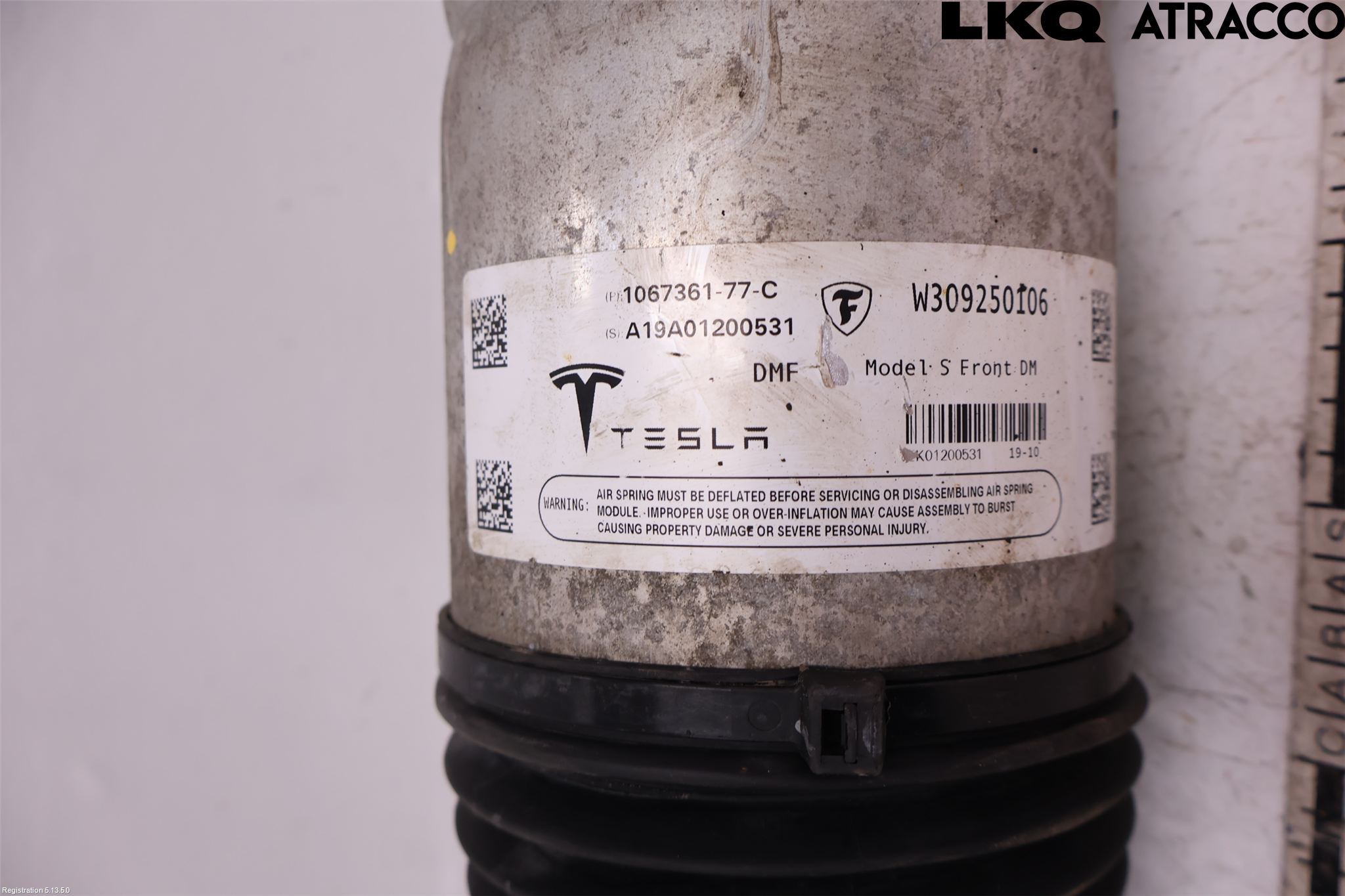 Tesla MODEL S 13- Fjærbein Foran Venstre