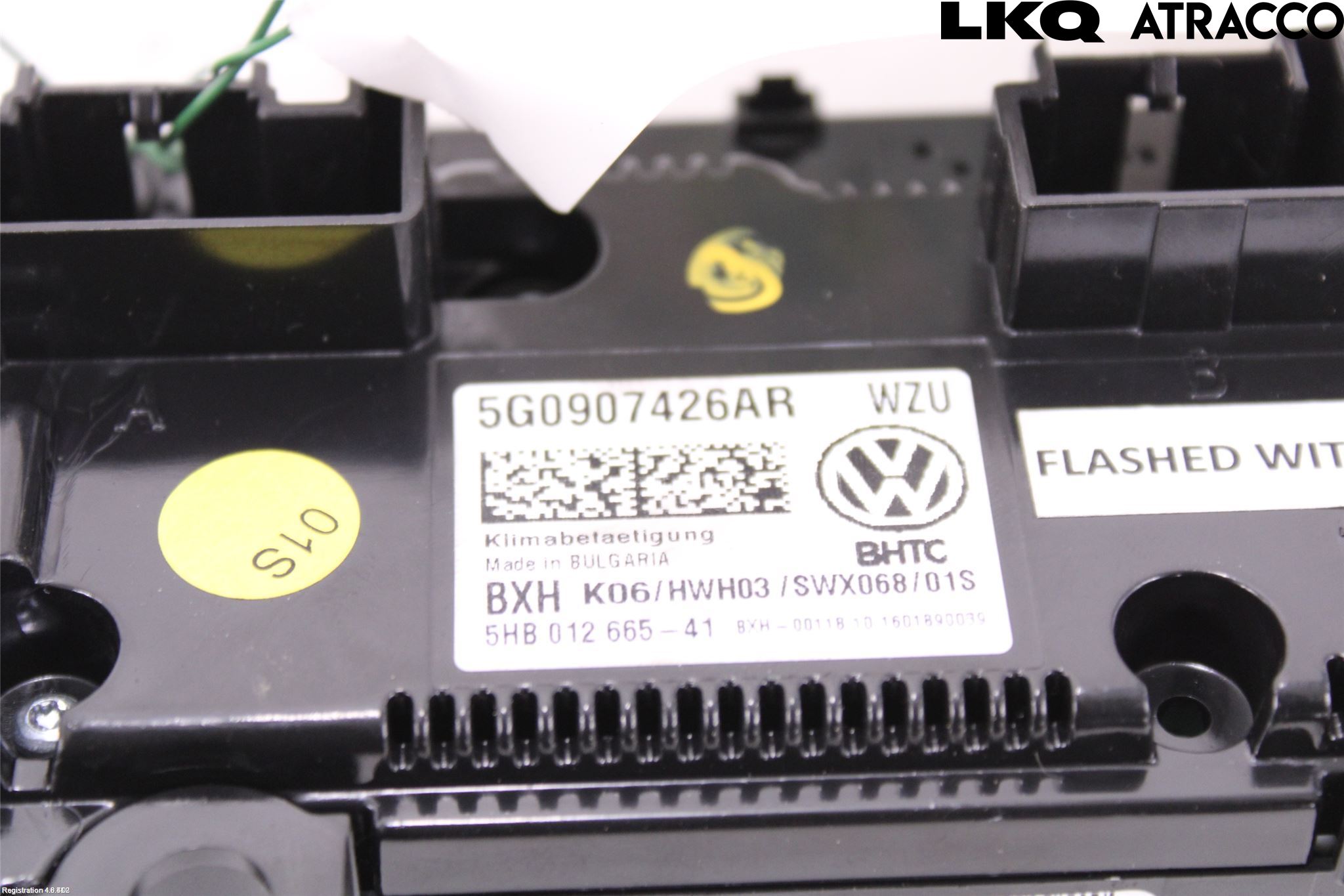 Volkswagen VW GOLF / E-GOLF VII 13-20 Varme Ac Betjening-Display