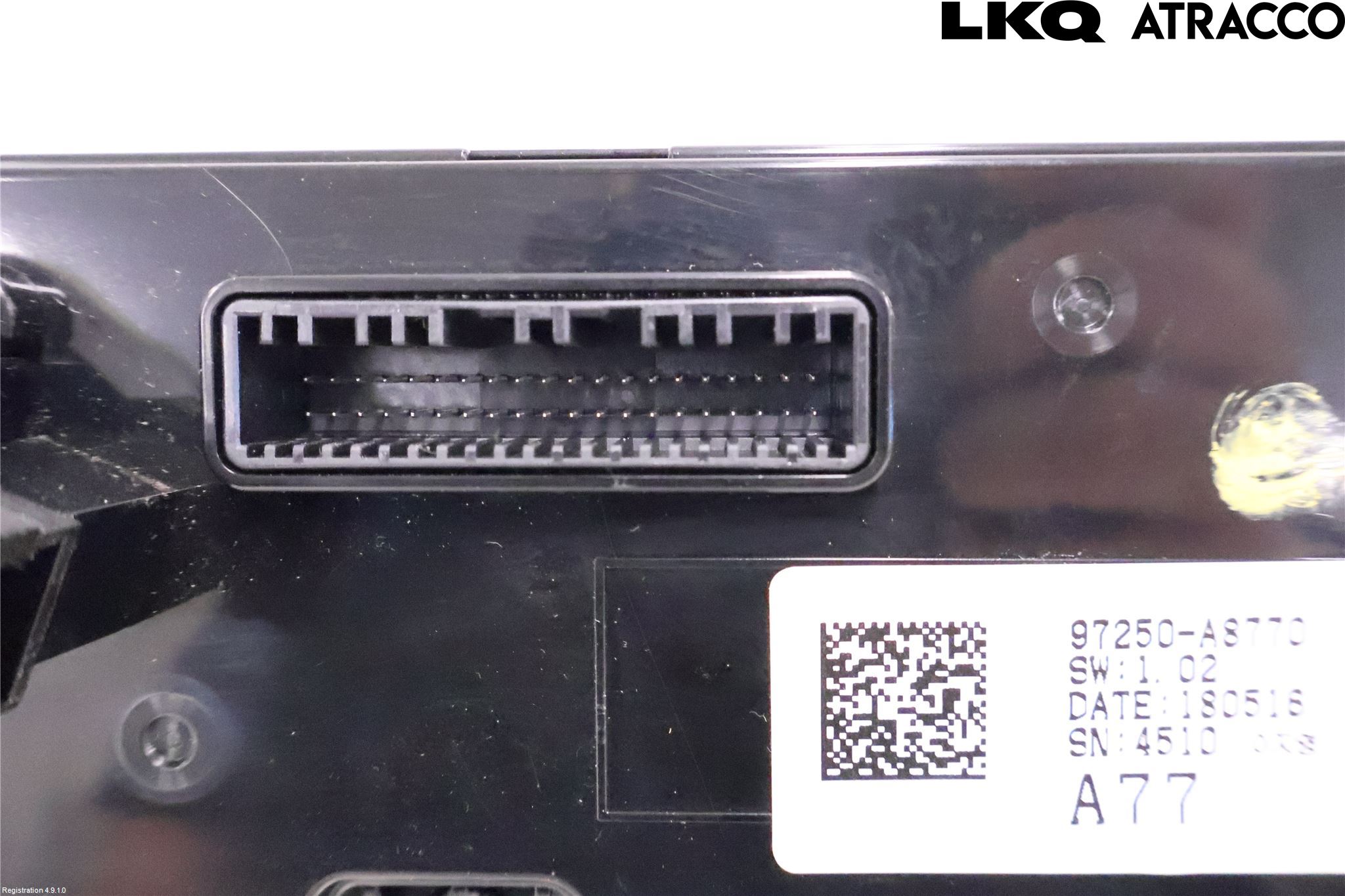 Kia OPTIMA 16-20 Varme Ac Betjening-Display