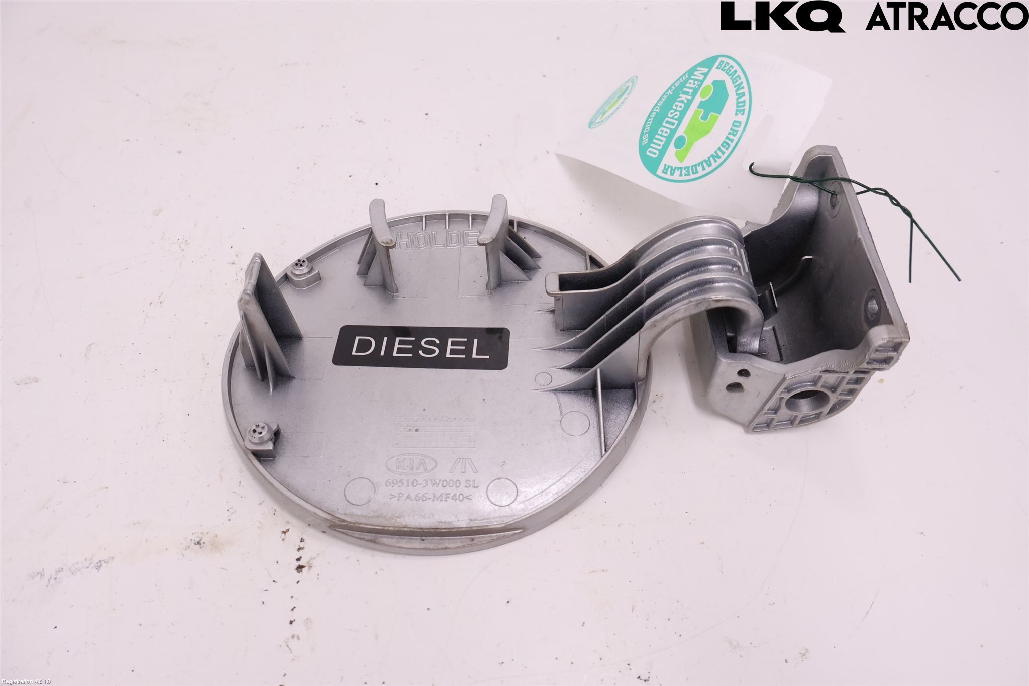 Kia SPORTAGE (SL) 11-15 Drivstoff Tankluke