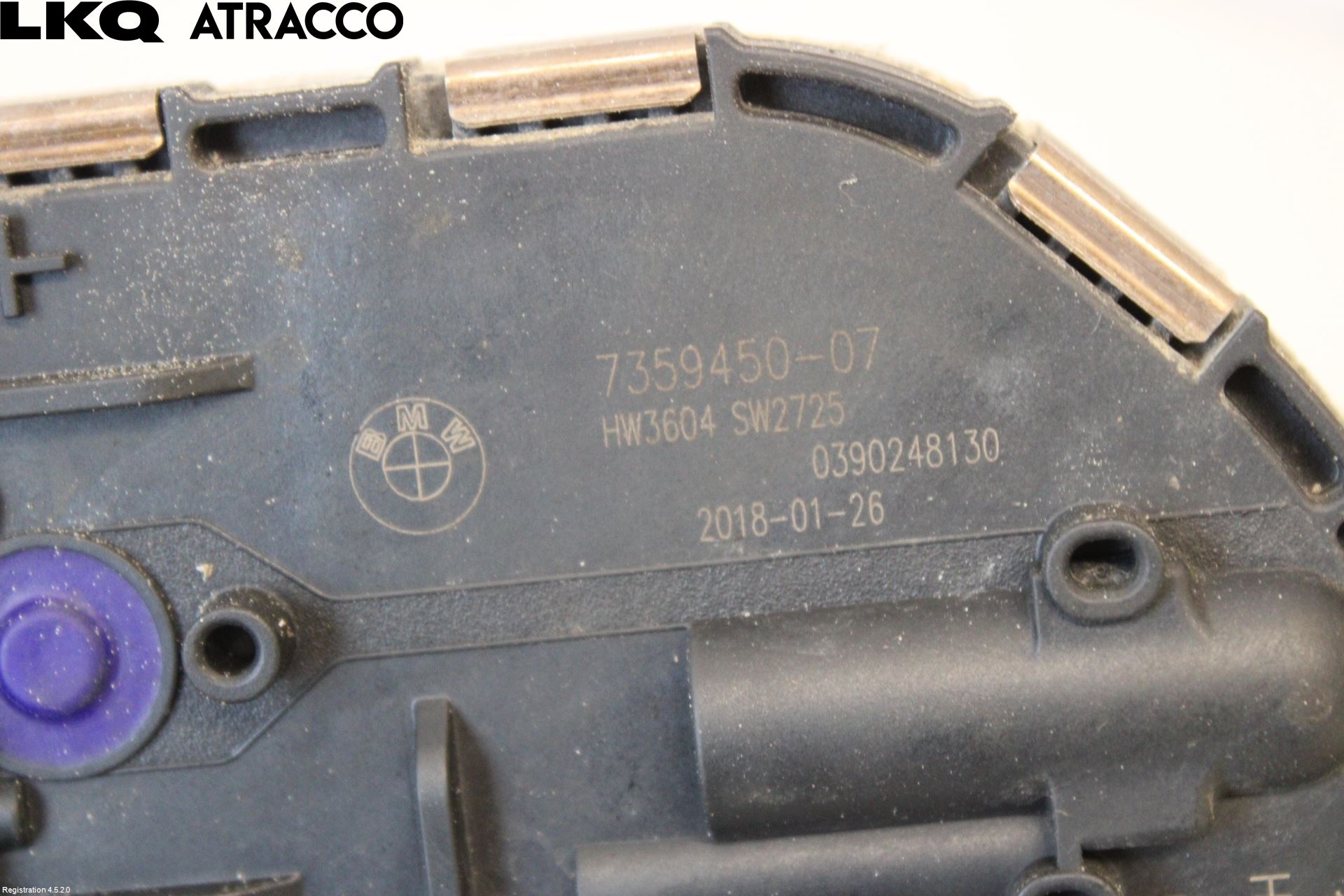 BMW i3 I01 13-22 Viskermotor Frontrute