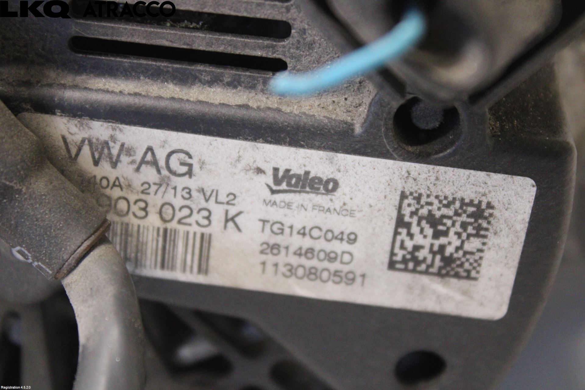 Volkswagen VW GOLF / E-GOLF VII 13-20 Dynamo