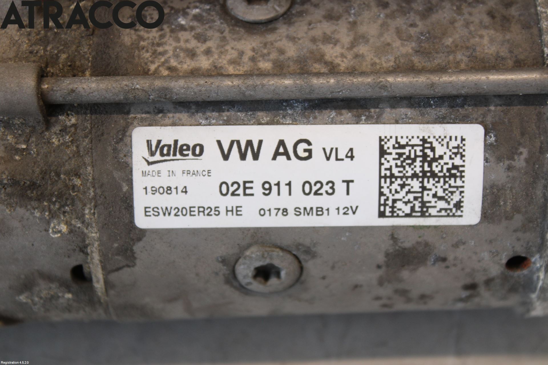 Volkswagen VW PASSAT 15-19 Startmotor Diesel