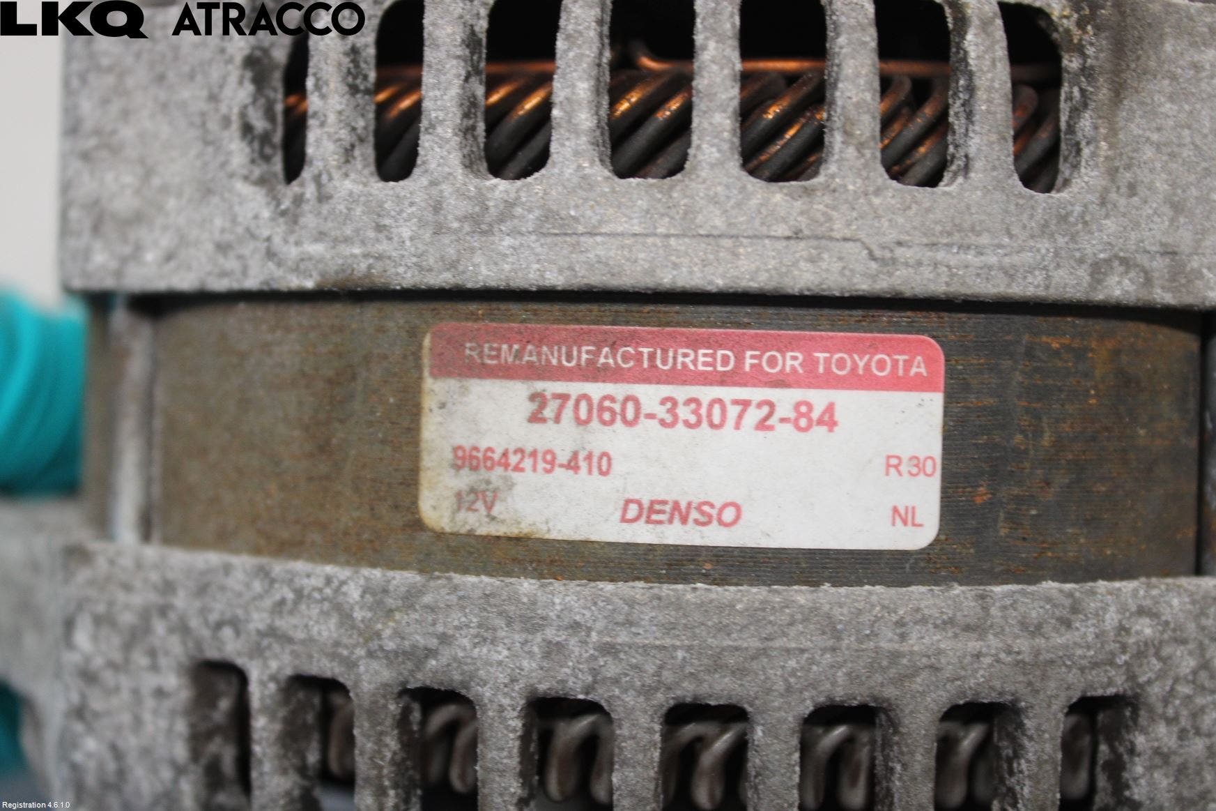 Toyota COROLLA 02-07 Dynamo