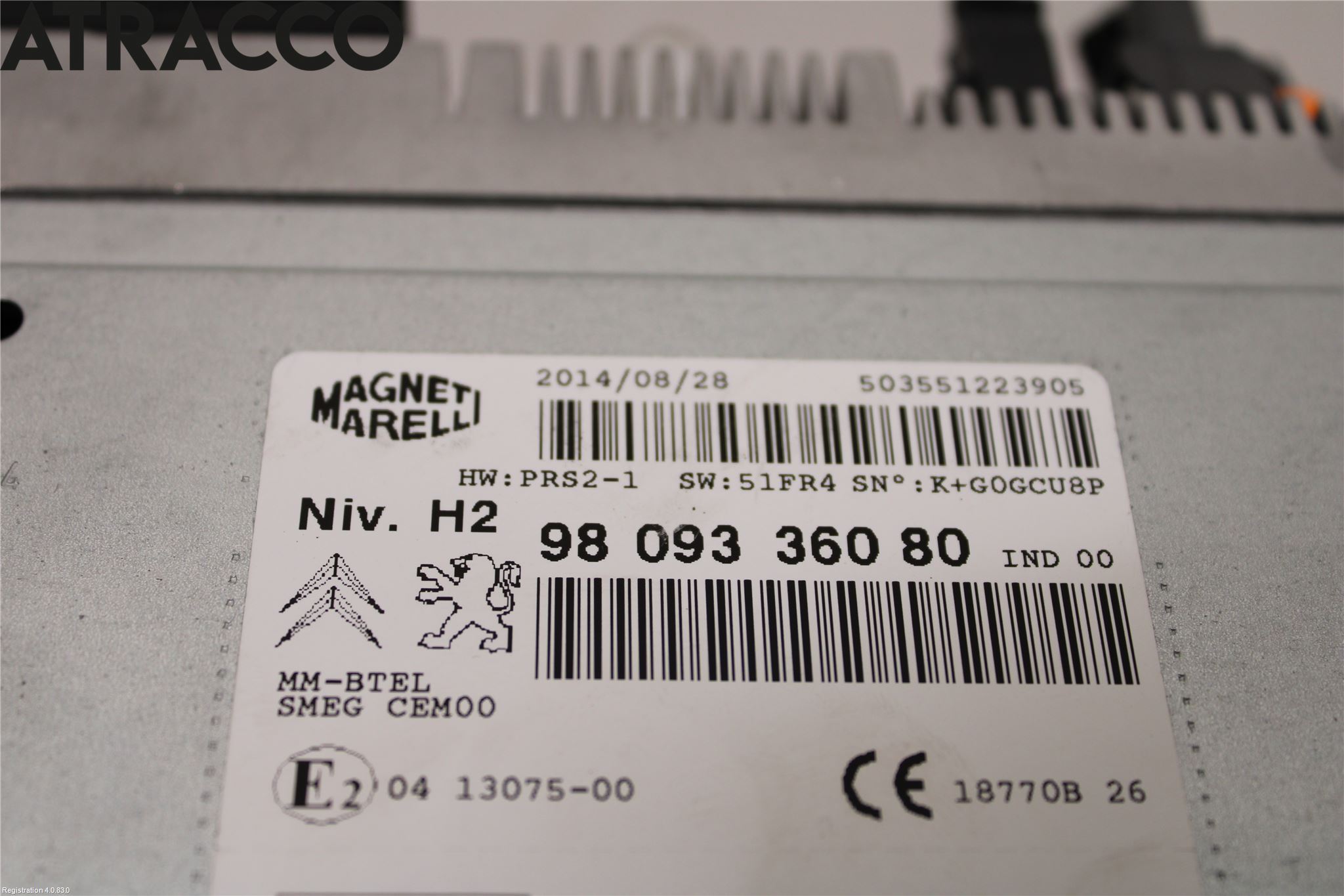 Peugeot 308 14-21 Stereo Radio