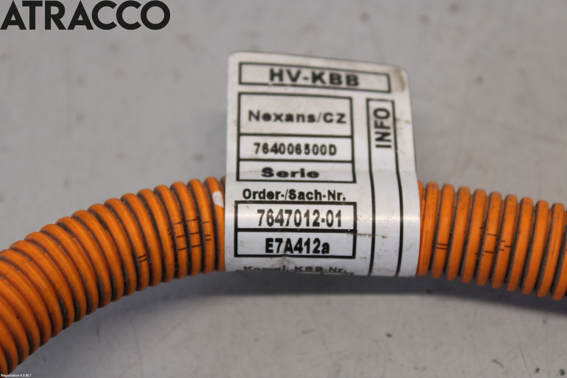 BMW i3 I01 13-22 Kabelhärva Högspänning