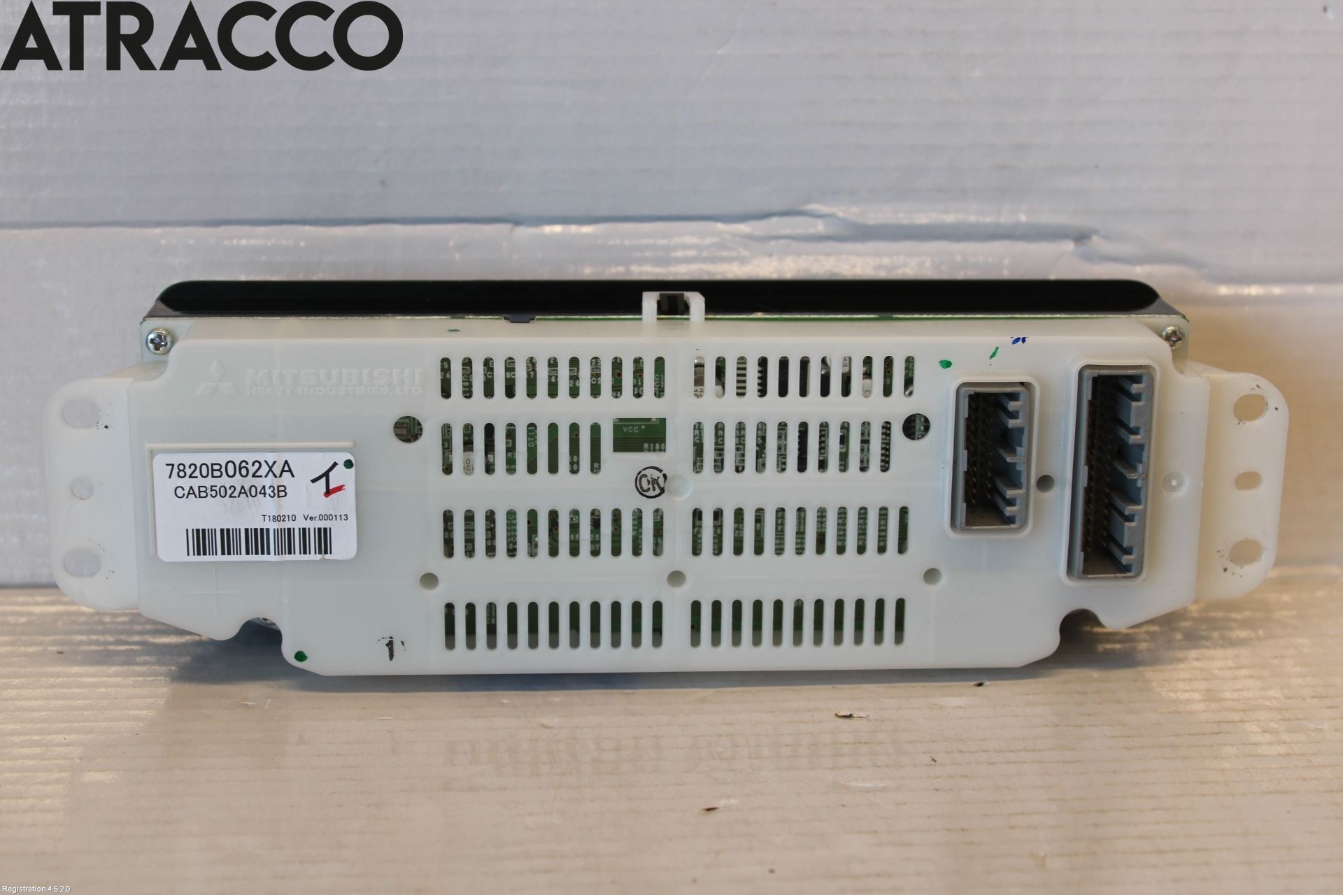 Mitsubishi OUTLANDER 13-21 Varme Ac Betjening-Display