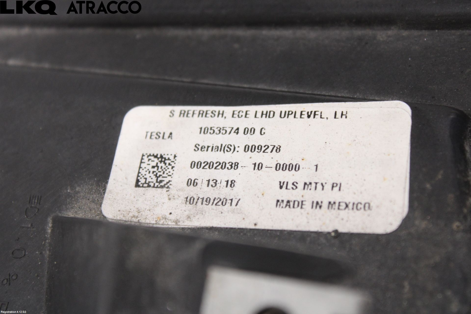 Tesla MODEL S 13- Frontlykt Venstre