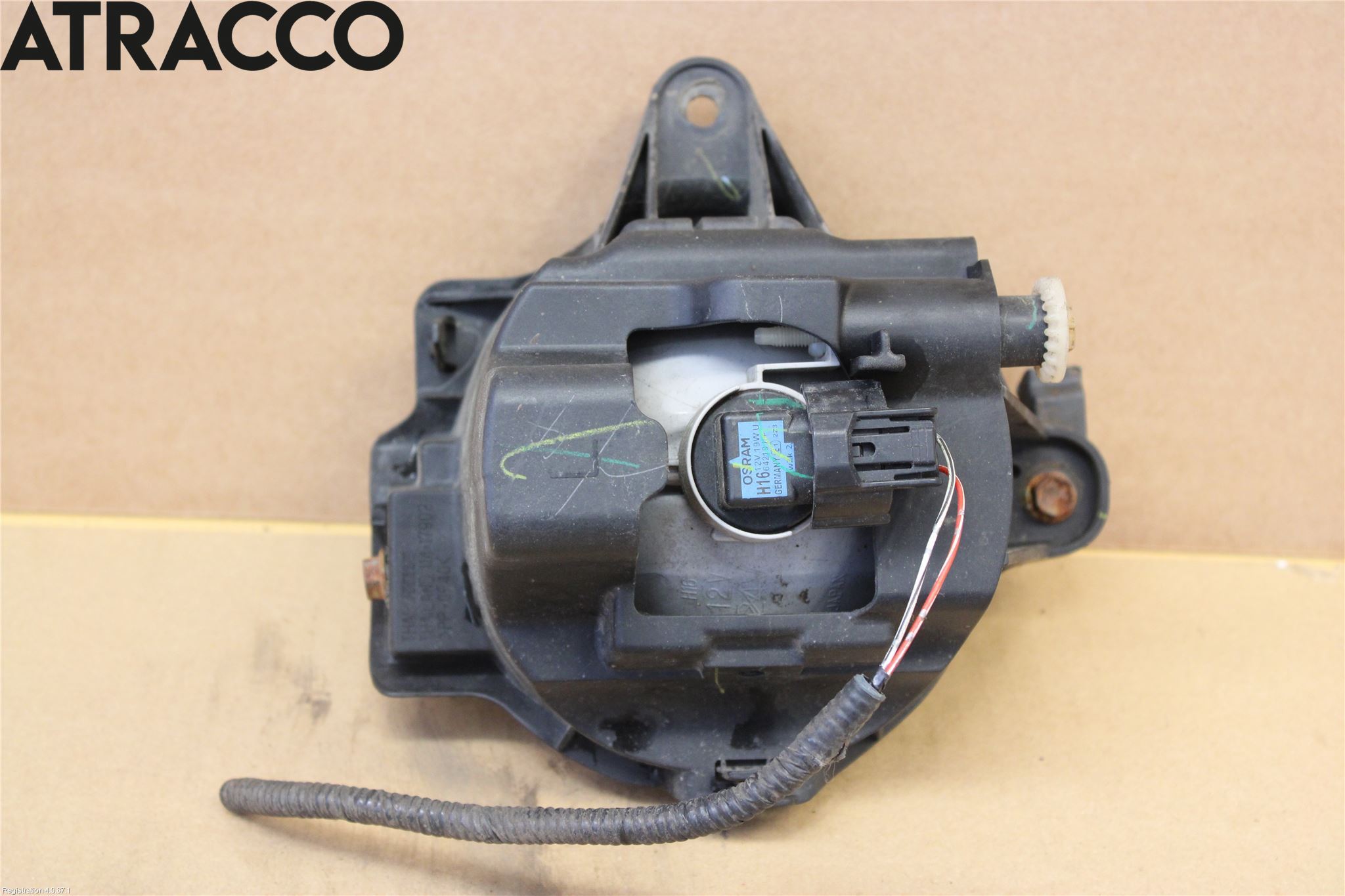 Toyota HILUX 05-16 Frontlykt-Kurve-Tåkelys