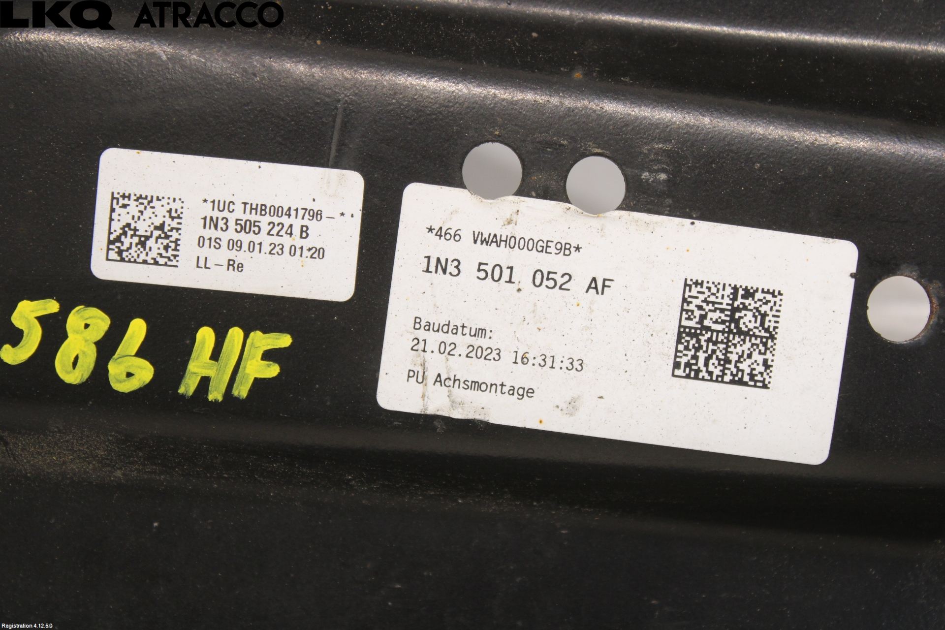 Volkswagen VW ID BUZZ/CARGO 22- Bærearm Bak Høyre