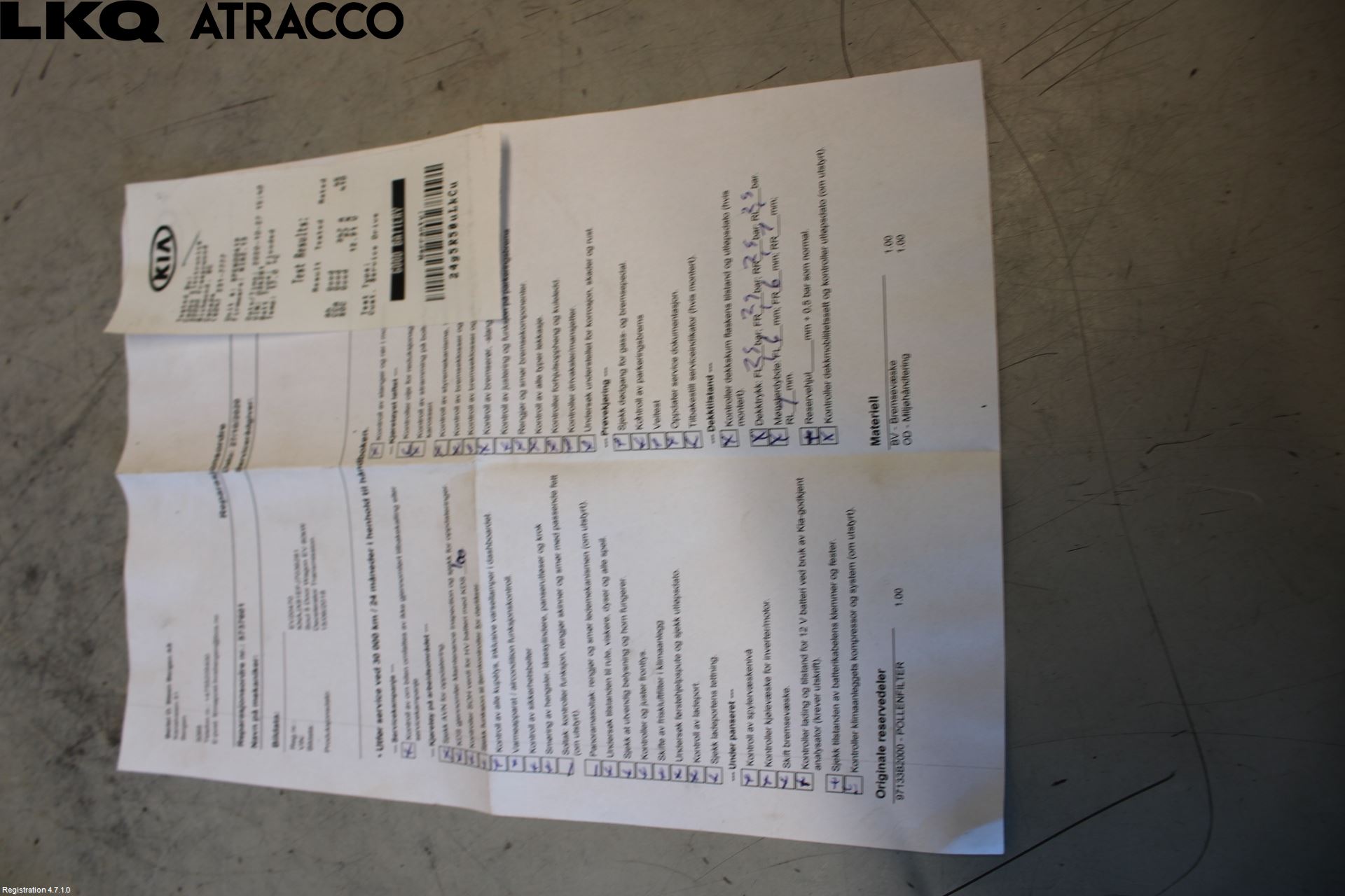 Kia SOUL 09- Motor Elektrisk Fram