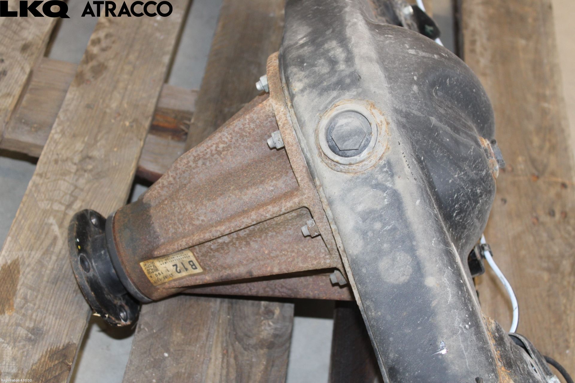 Toyota LANDCRUISER J150 10-23 Bakaksel Kardang Bak -Diff