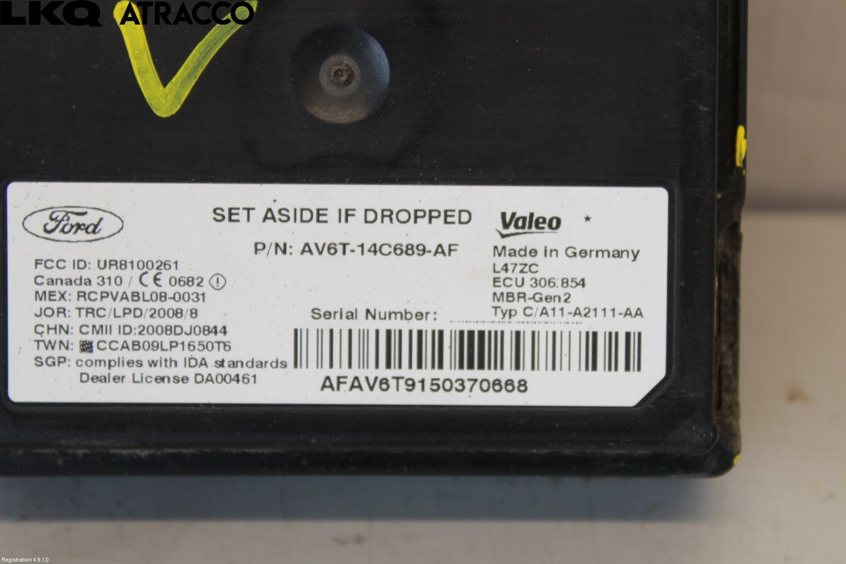 Ford FOCUS 11-14 Styreenhet Parkering