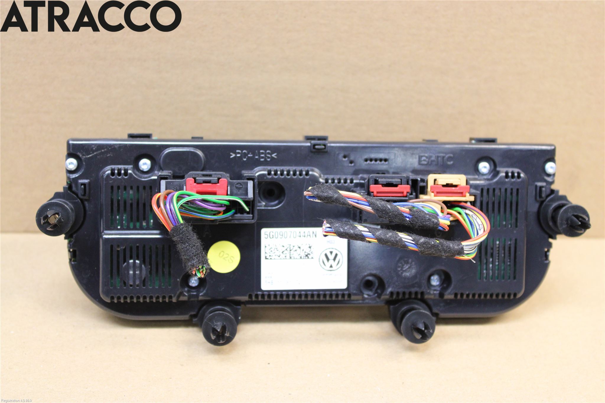 Volkswagen VW GOLF / E-GOLF VII 13-20 Varme Ac Betjening-Display