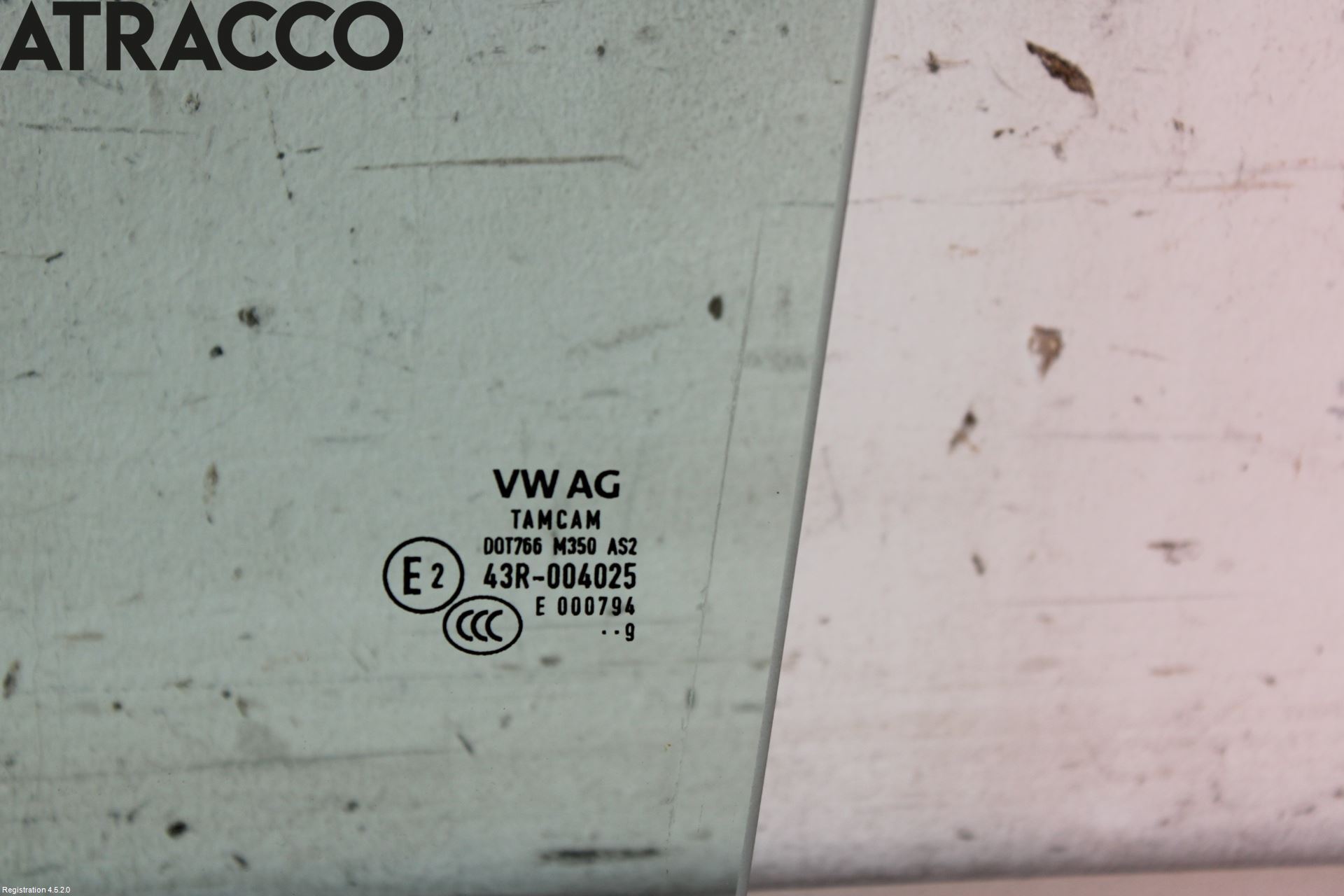 Volkswagen VW CRAFTER II / E-CRAFTER 17- Dørrute Foran Høyre Trekant