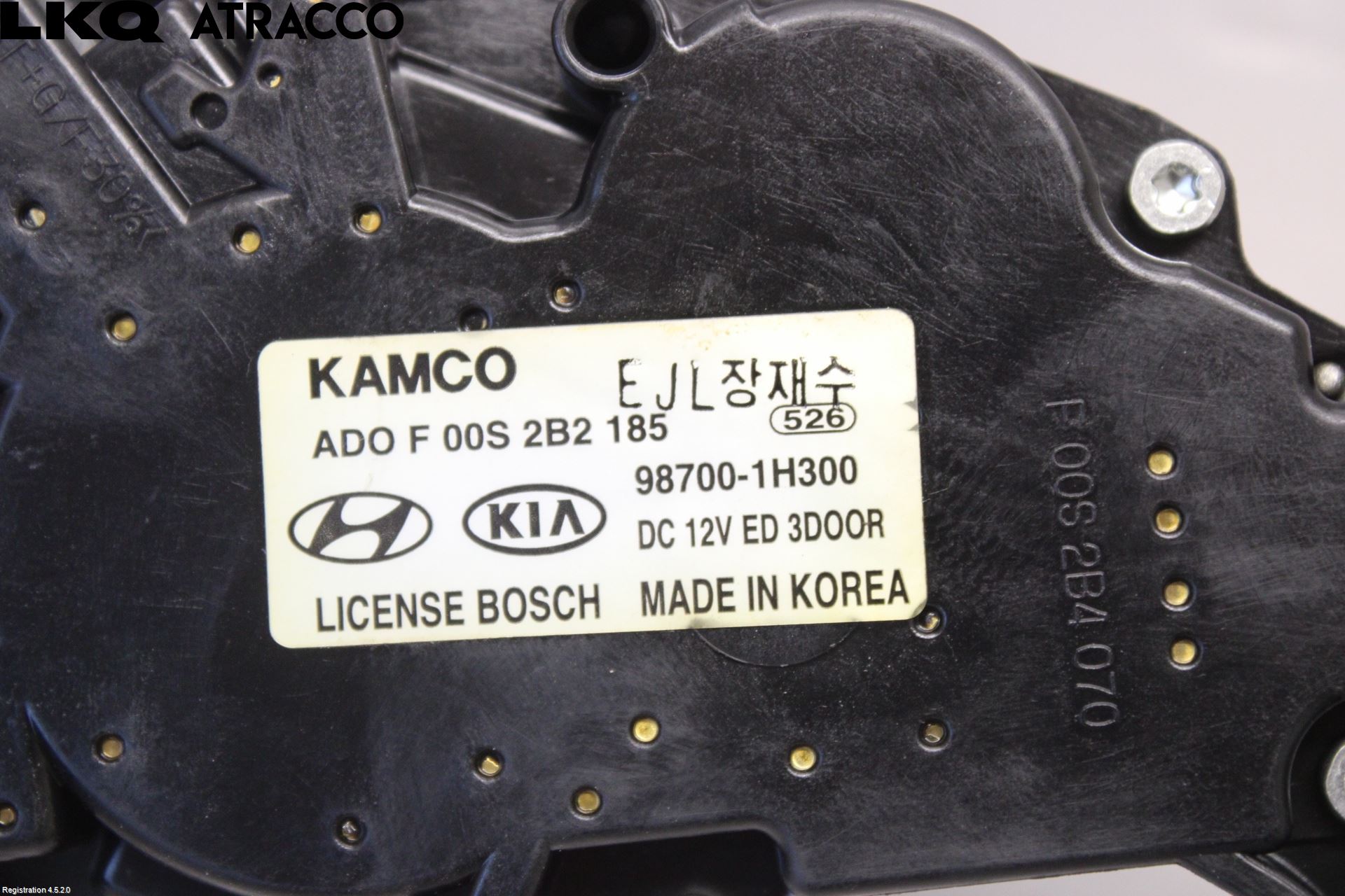 Hyundai SANTA FE 13-18 Viskermotor Bakluke