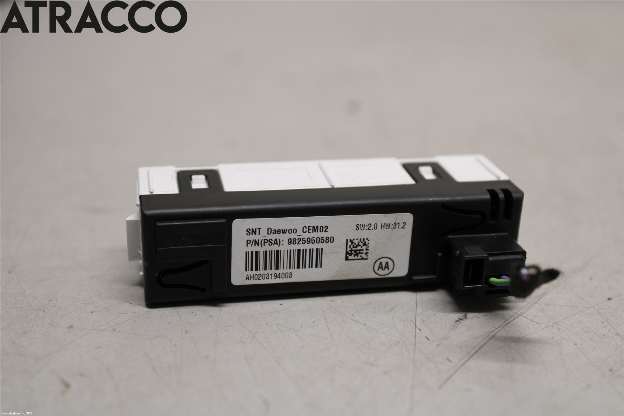 Citroen JUMPY 07-16 Bryter Airbag Passasjerside