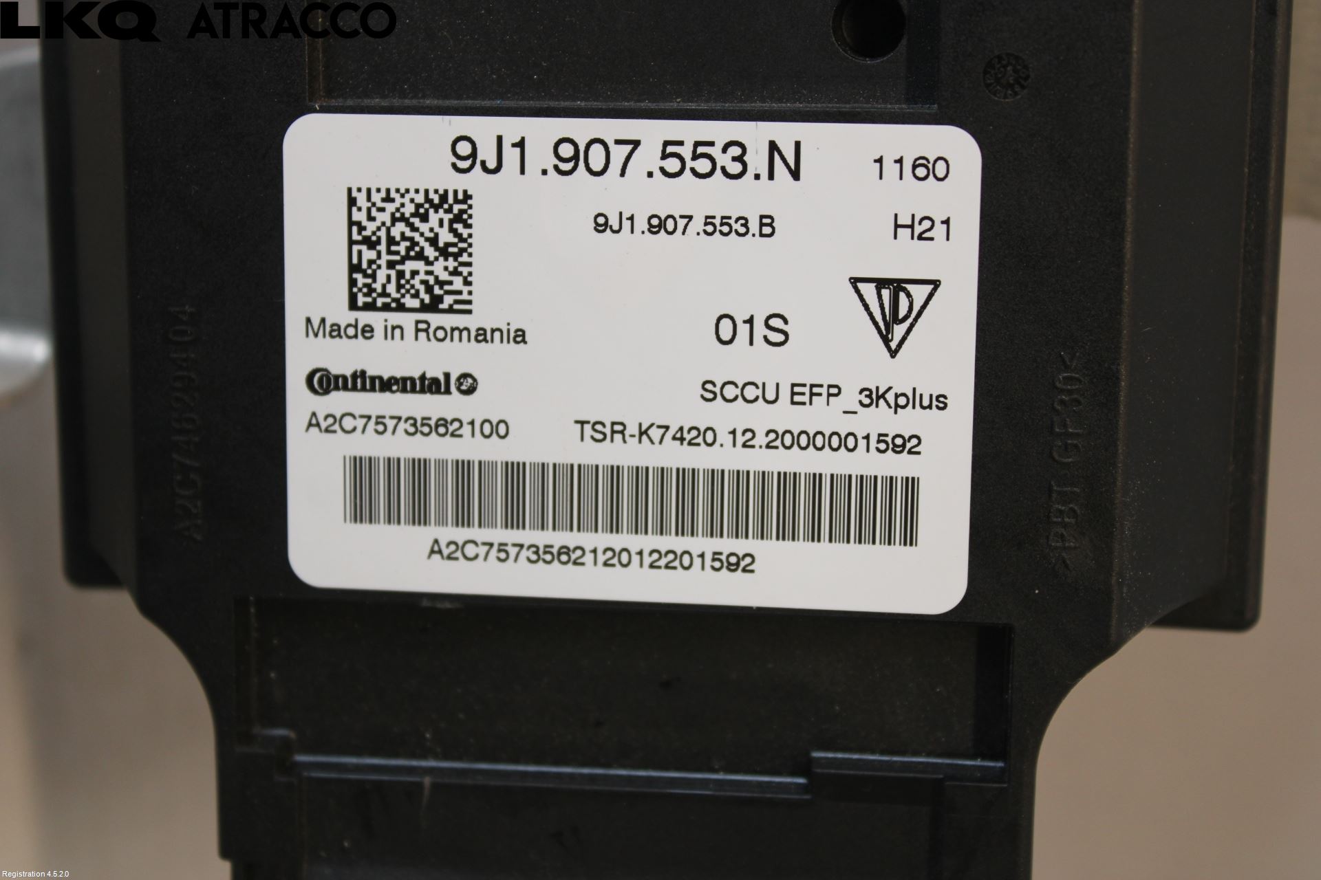 Porsche TAYCAN 20- Styreenhet Øvrig