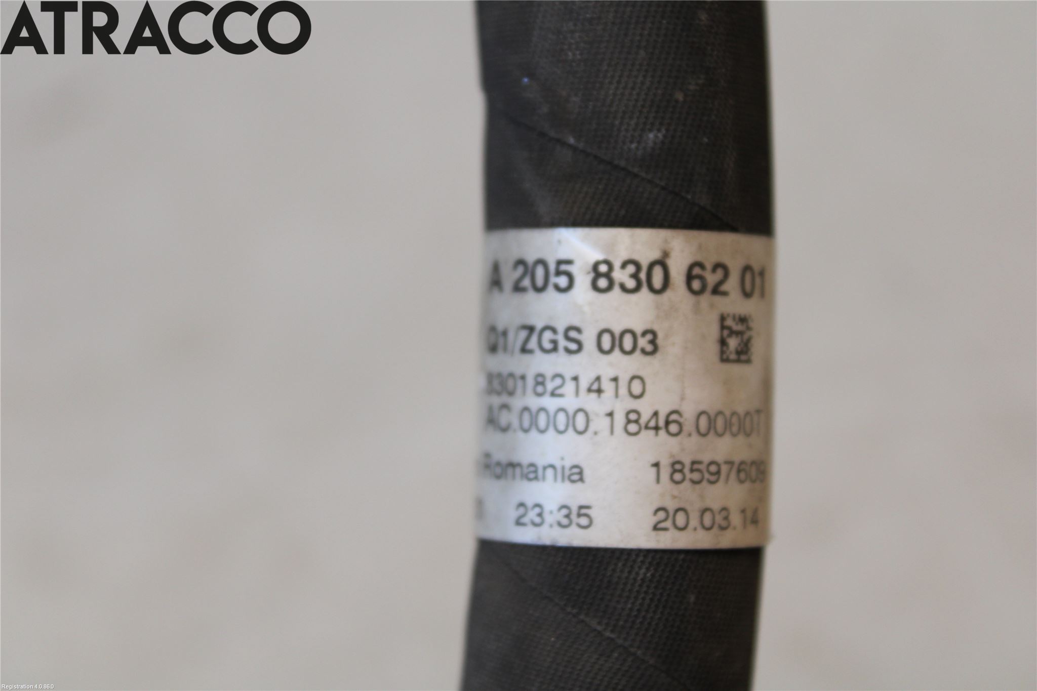 Mercedes-Benz MB C-KLASS (W205) 14-21 Varme Ac Slange - Rør