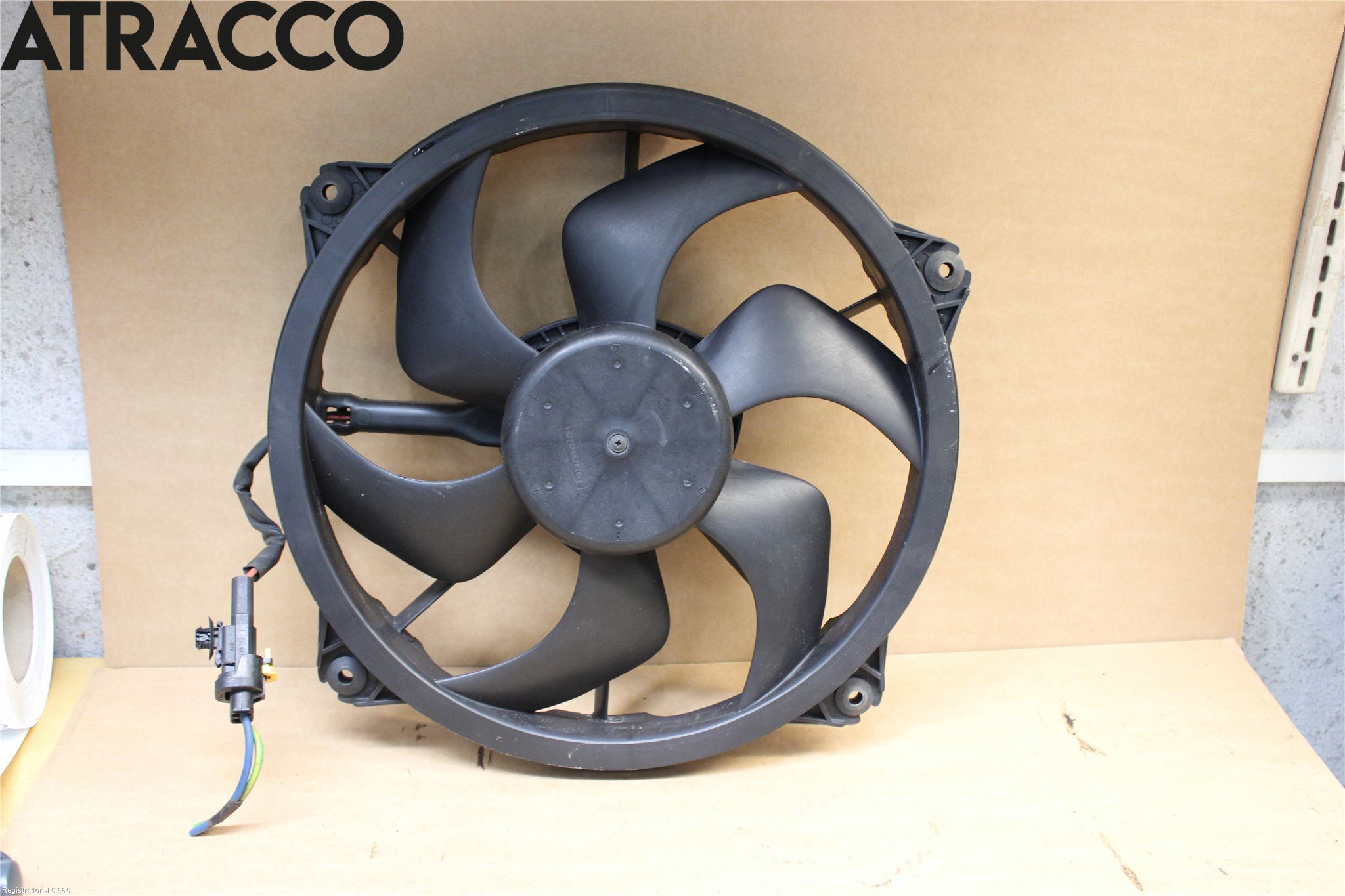 Peugeot PARTNER 08-15 Kjølevifte Elektrisk