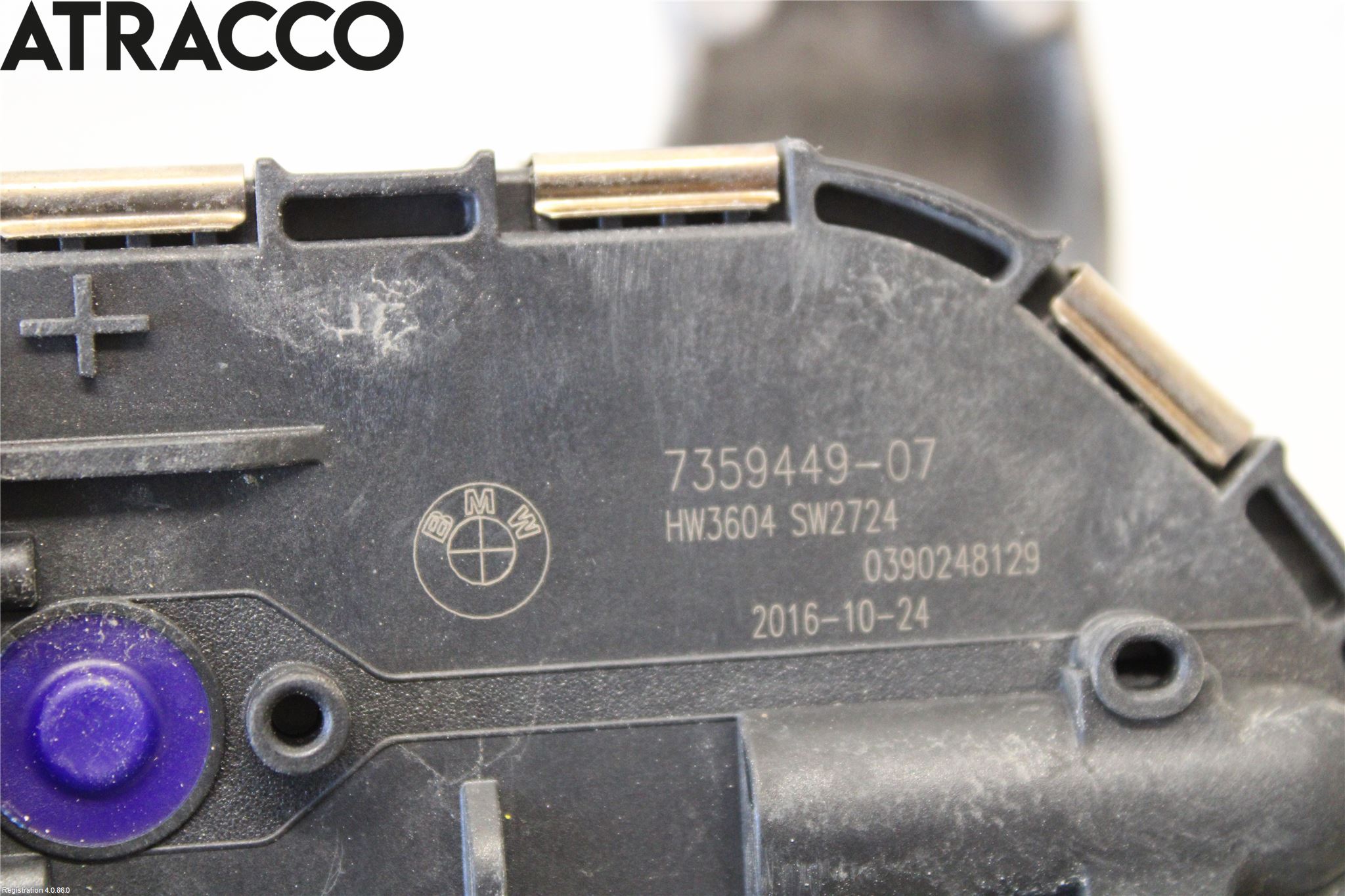 BMW i3 I01 13-22 Viskermotor Frontrute