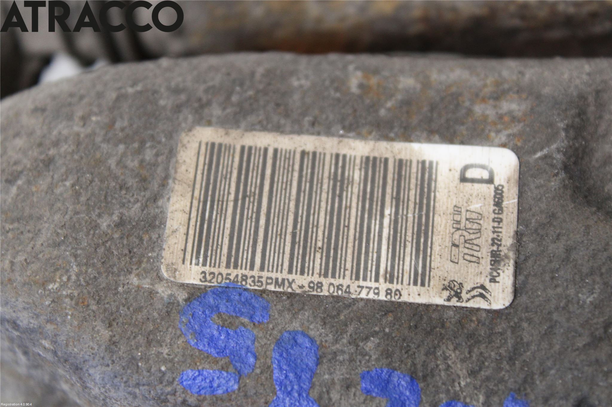 Citroen JUMPY 07-16 Bremsecaliper Bak Høyre