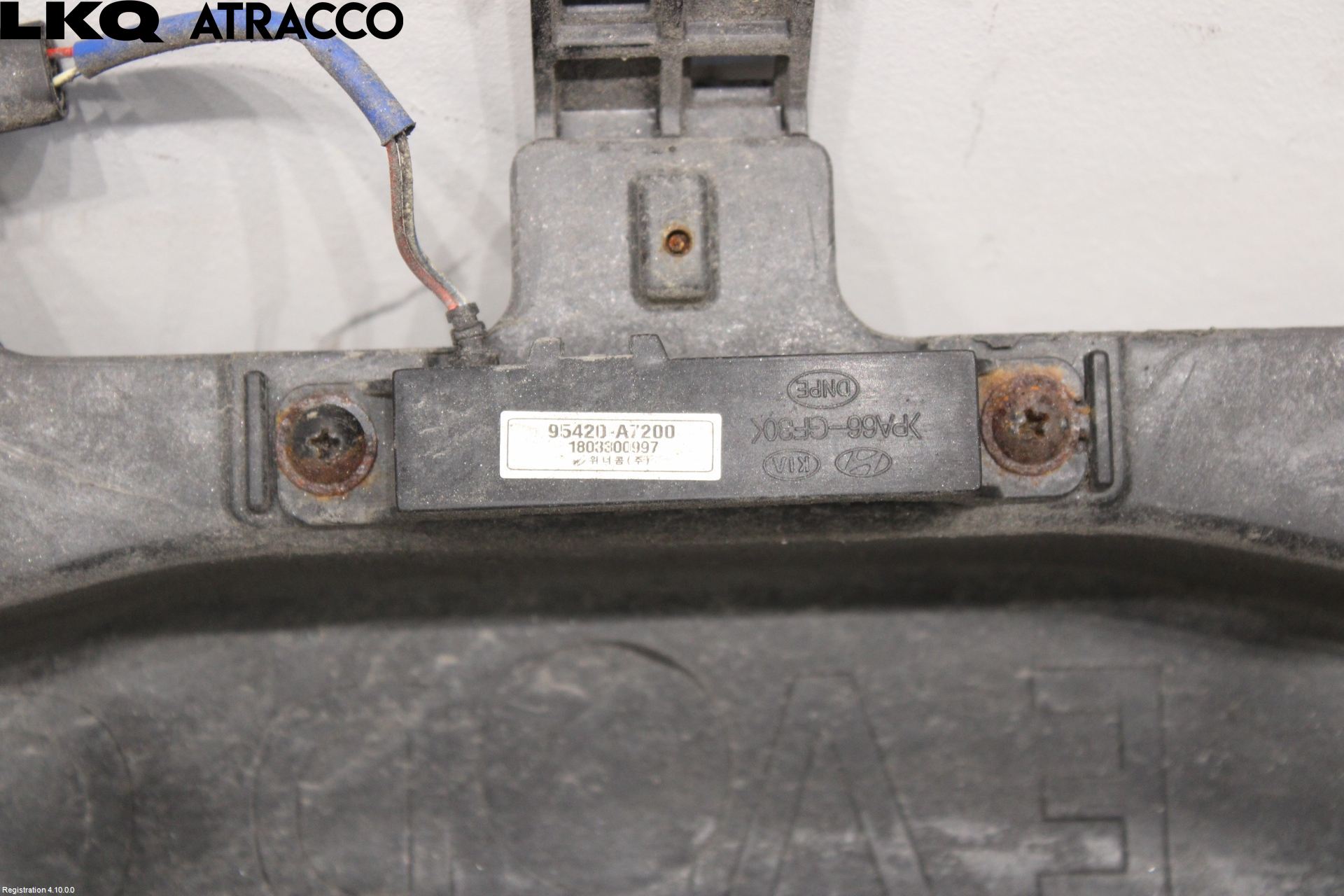 Kia SOUL 09- Støtfanger Bak Bjelke