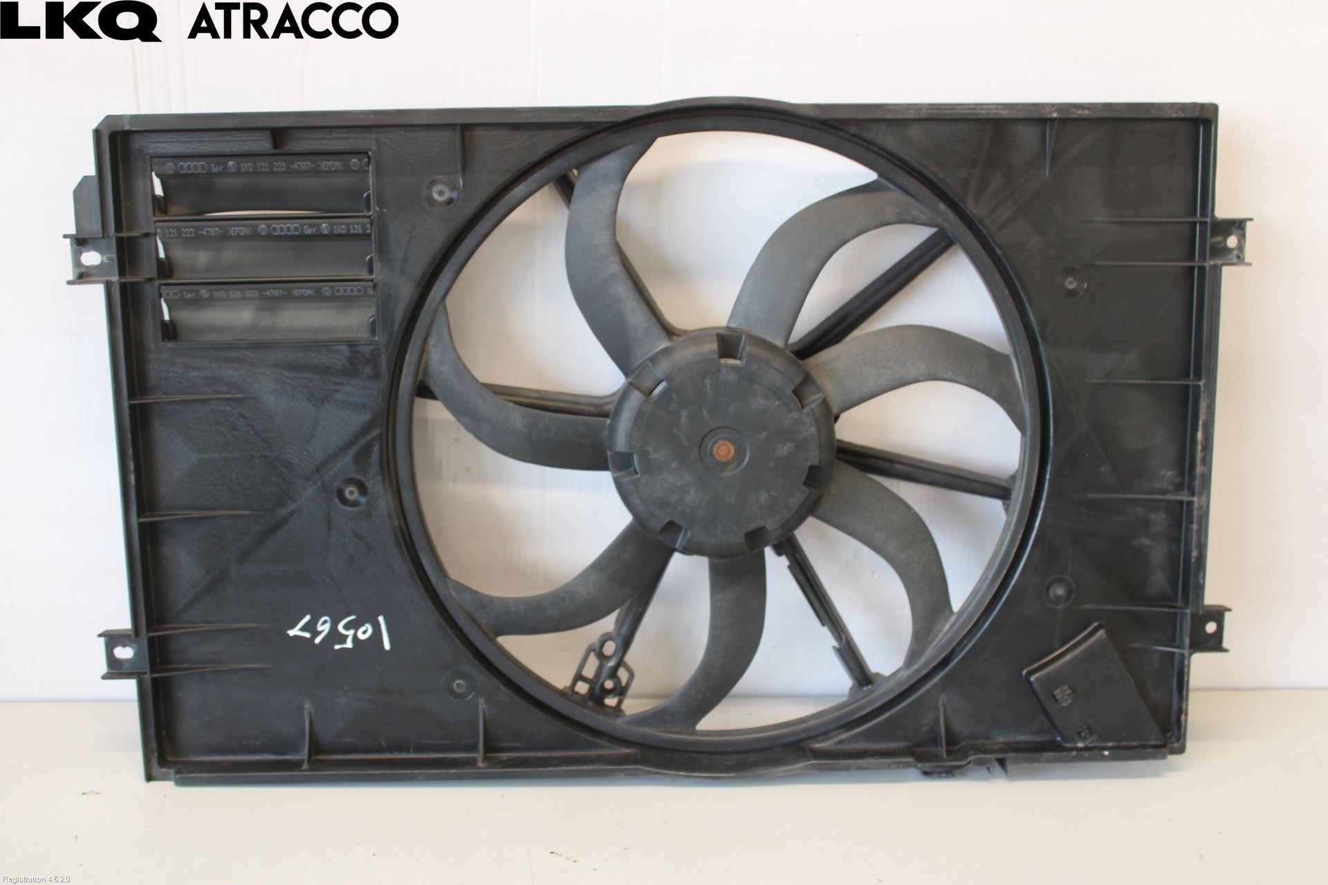 Volkswagen VW GOLF V 04-09 Kjølevifte Elektrisk