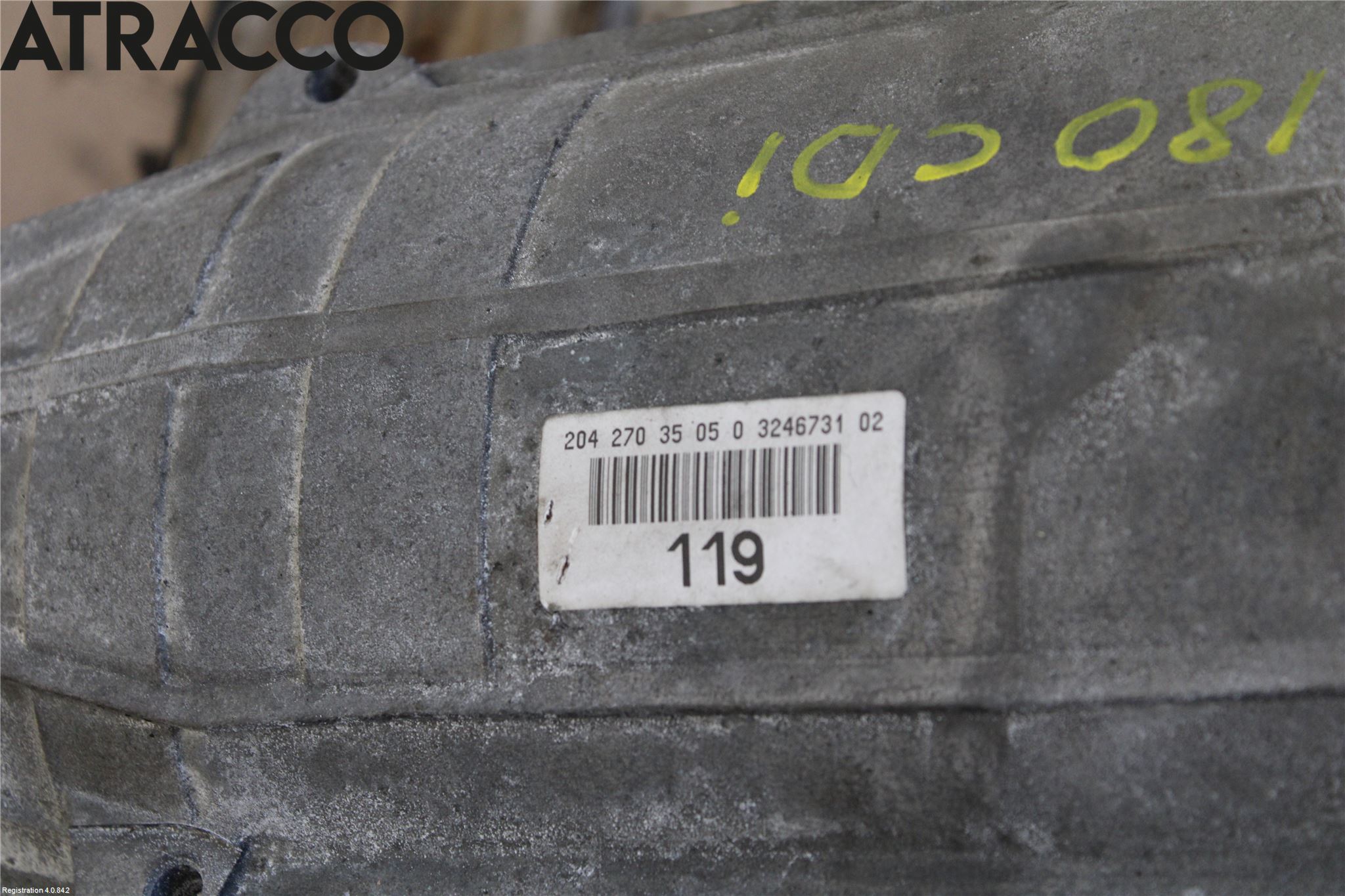 Mercedes-Benz MB C-KLASS (W204) 07-15 Gearkasse Automat