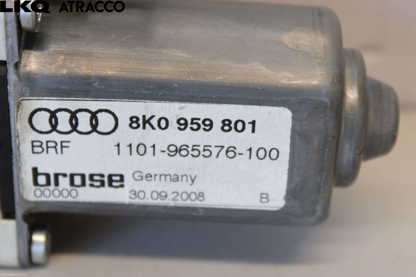 Audi Q5 09-16 Vindusheismotor