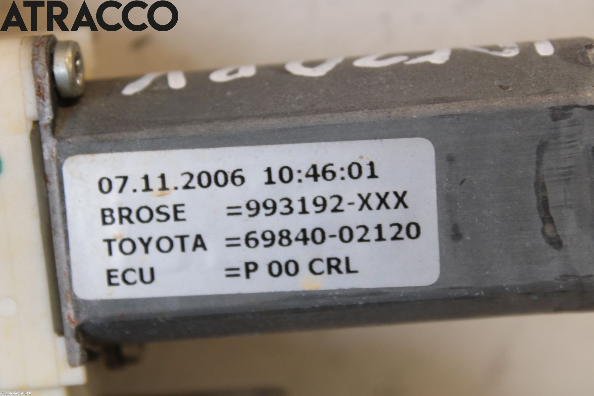 Toyota COROLLA 02-07 Vindusheis El Komp