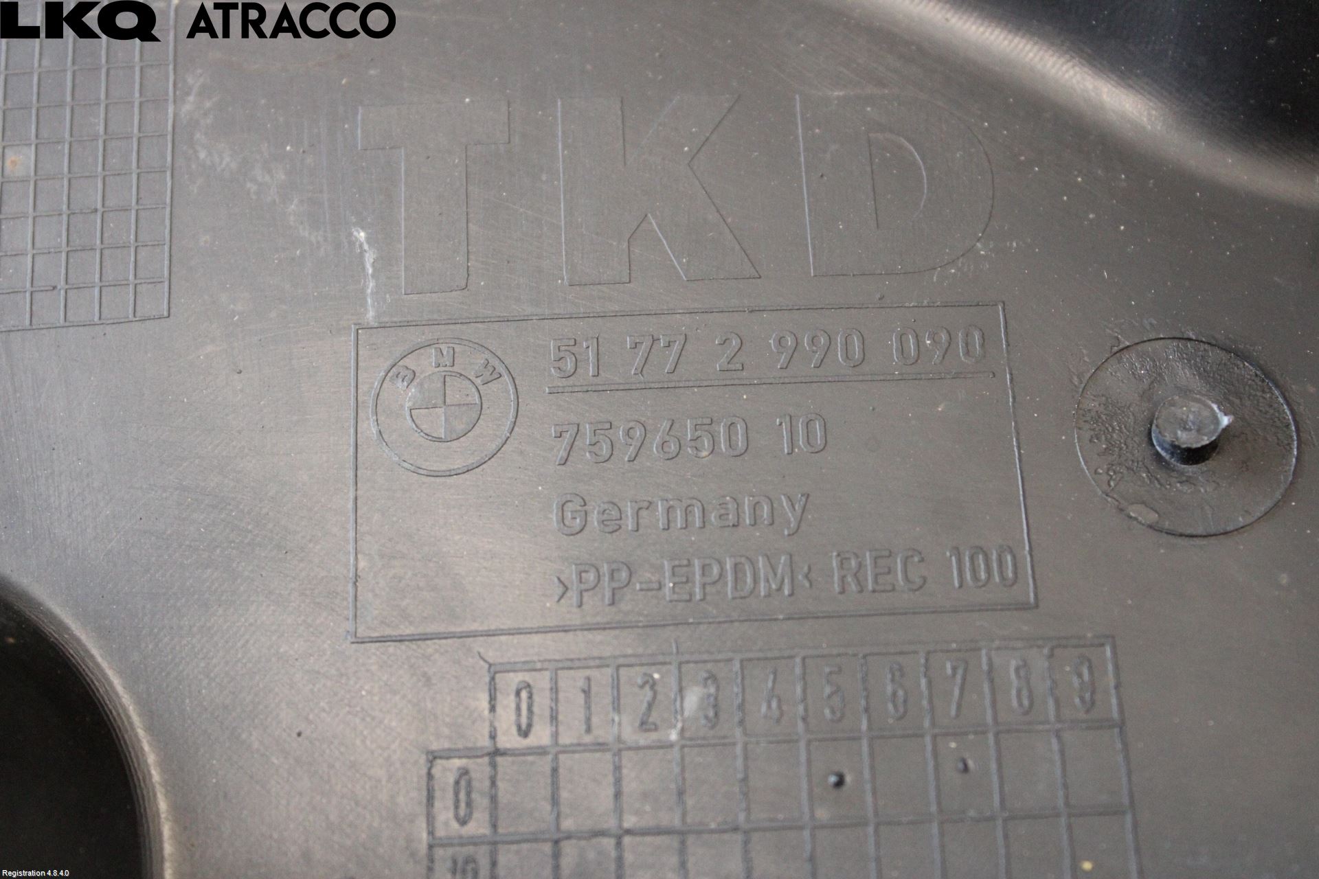 BMW X1 E84 10-15 Skjerm Indre