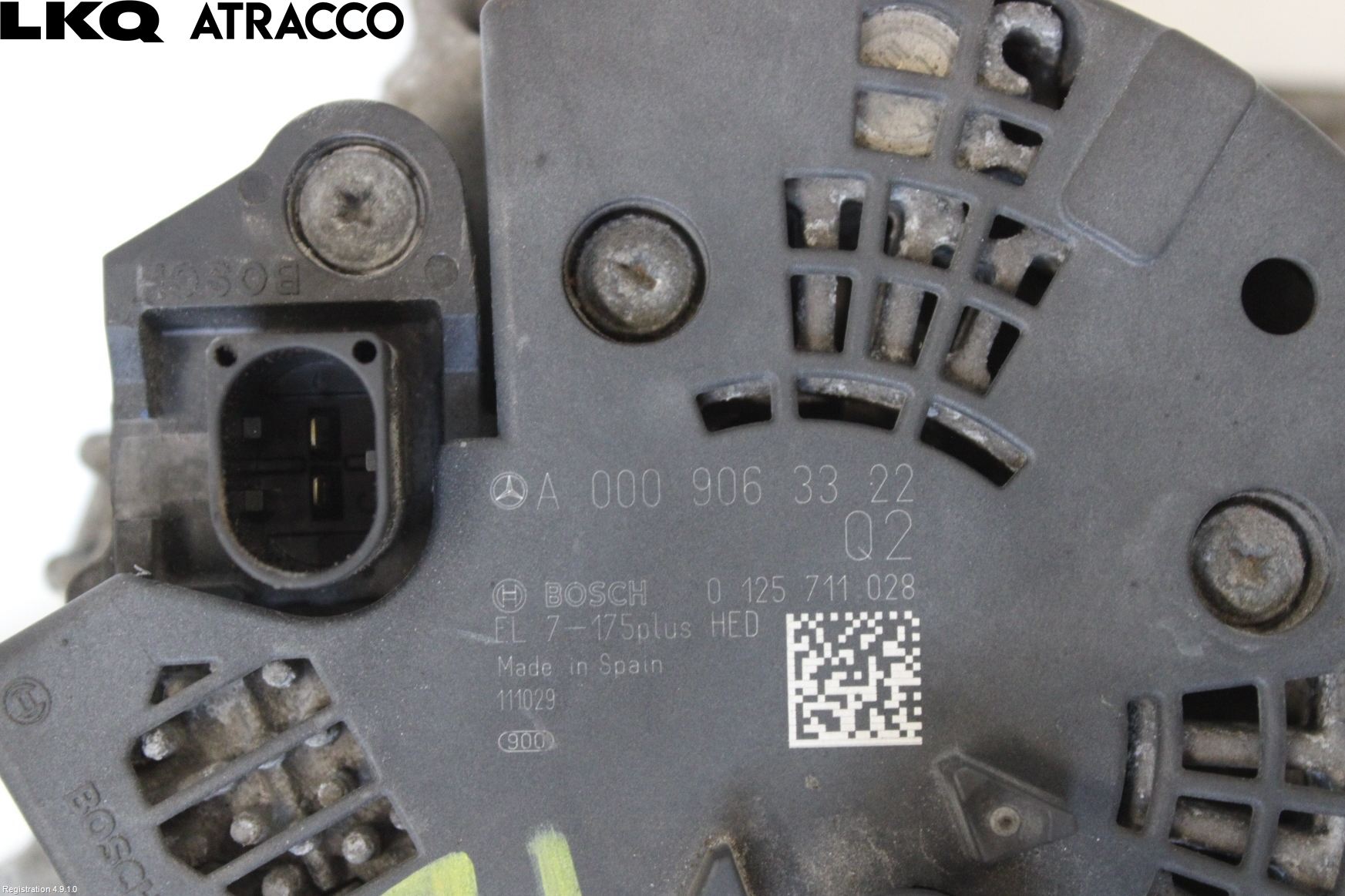 Mercedes-Benz MB B-KLASS (W246/W242) 12-19 Dynamo