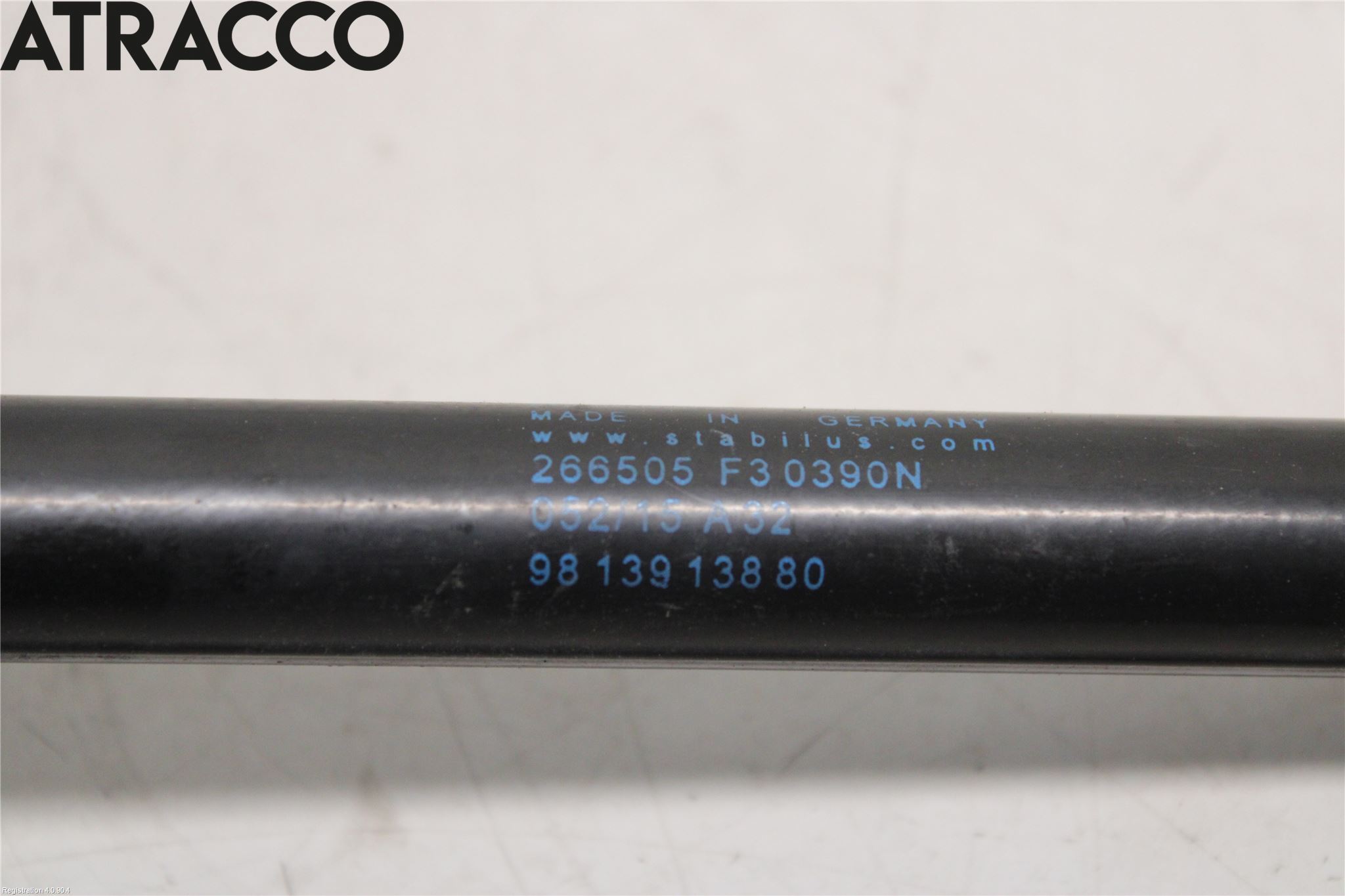 Citroen C4 CACTUS 14-20 Bakluke Demper-Gassfjær