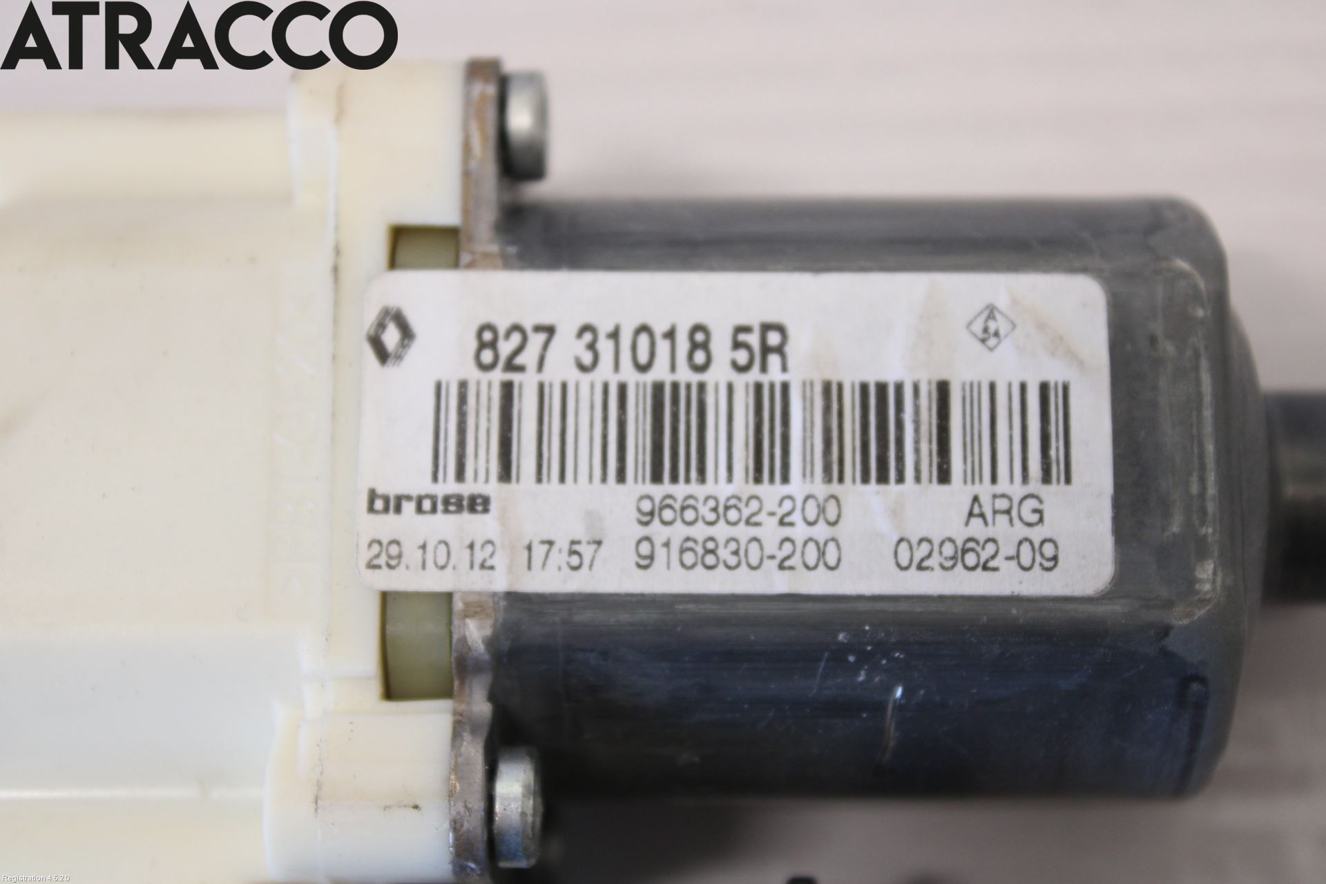 Renault MEGANE III 09-15 Vindusheismotor