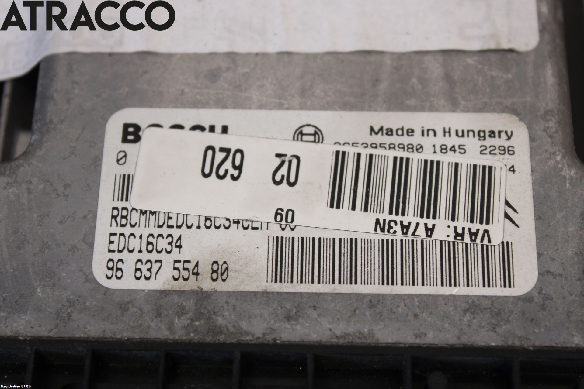 Peugeot 207 Styreenhet Innsprøytning