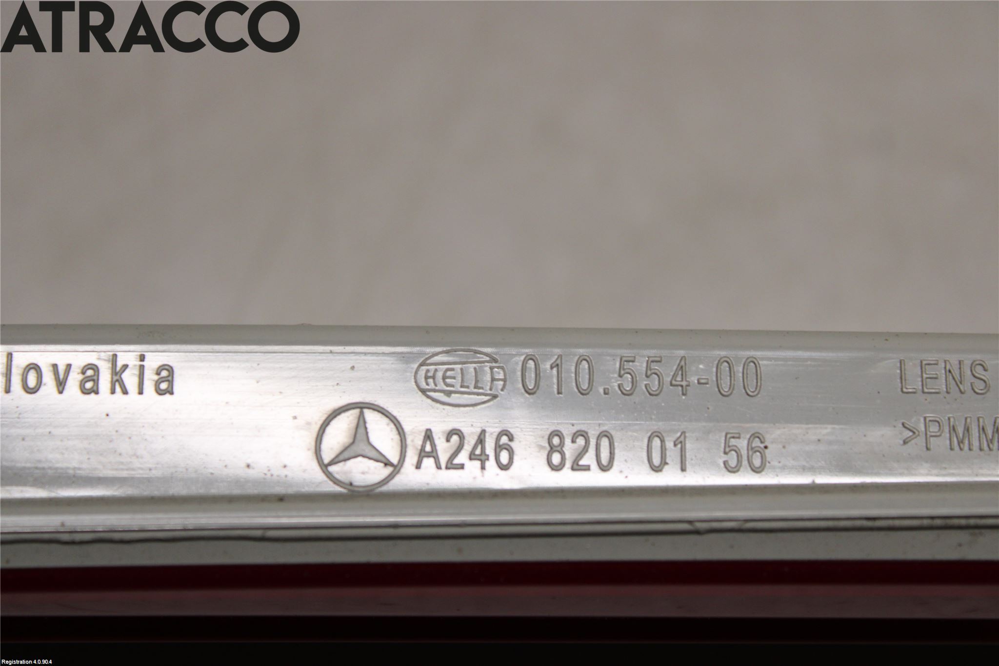 Mercedes-Benz MB B-KLASS (W246/W242) 12-19 Bremselys Bakrute