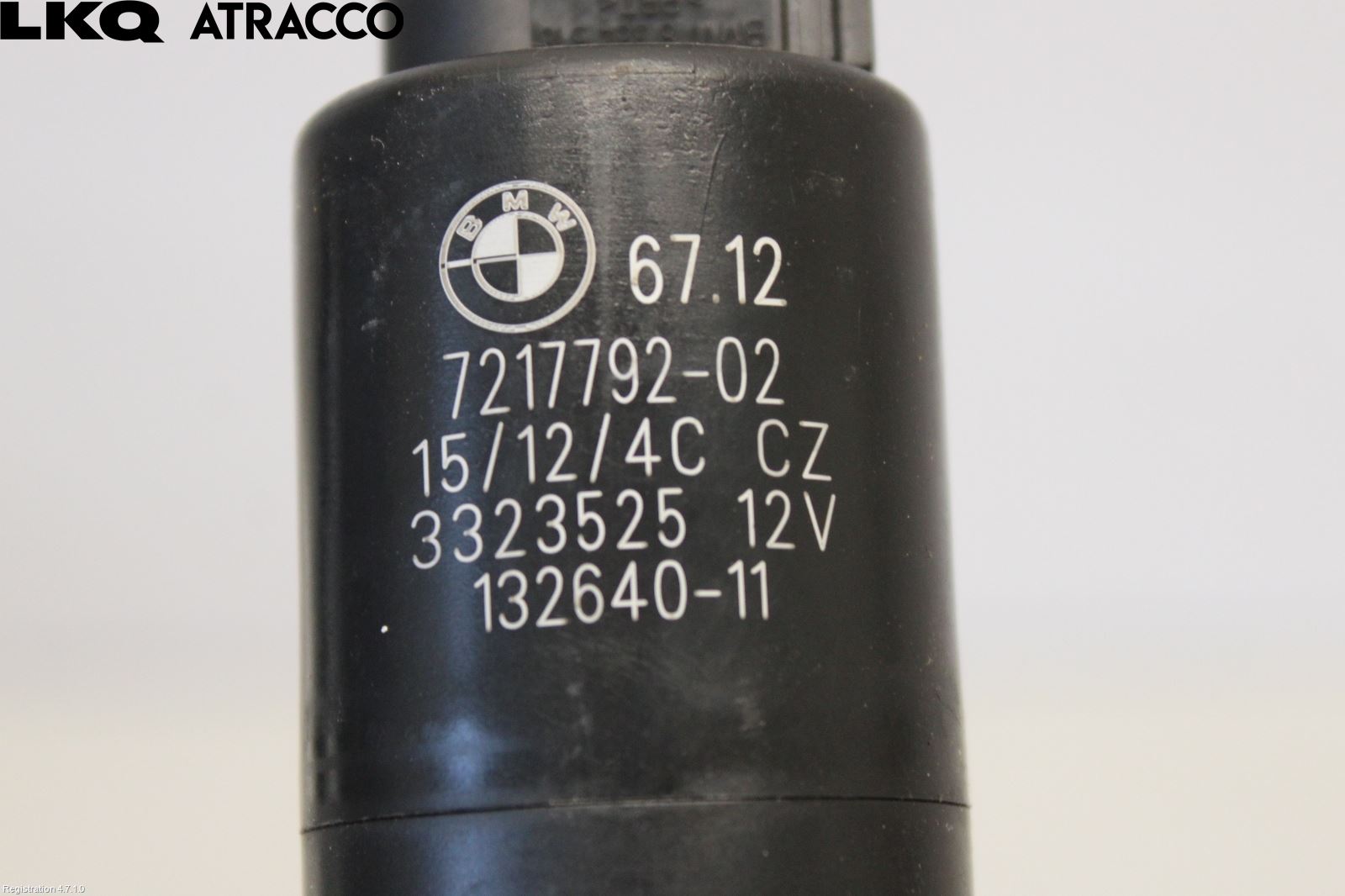 BMW 3 F30/F31/F80 12-19 Spylerpumpe Høytrykk