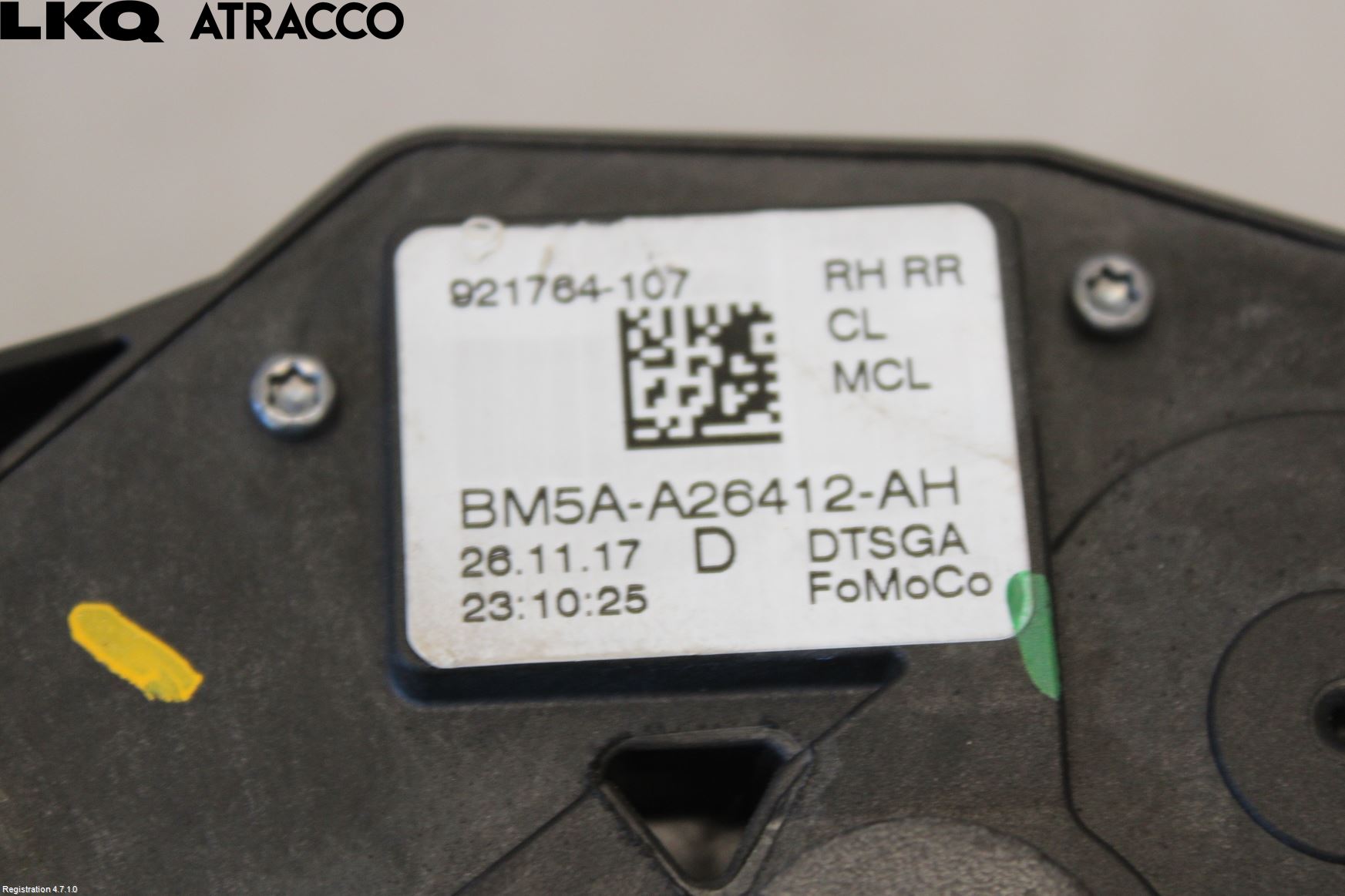 Ford TRANSIT CONNECT 09-13 Dørlås - Låsekasse