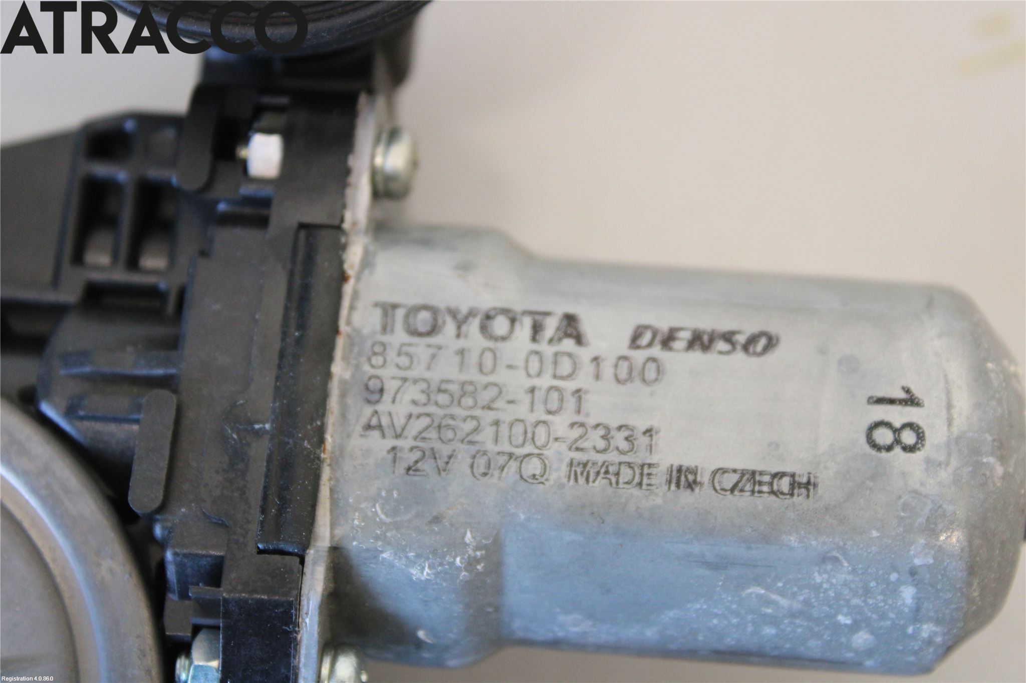 Toyota YARIS XP130 12-14 Vindusheis El Komp