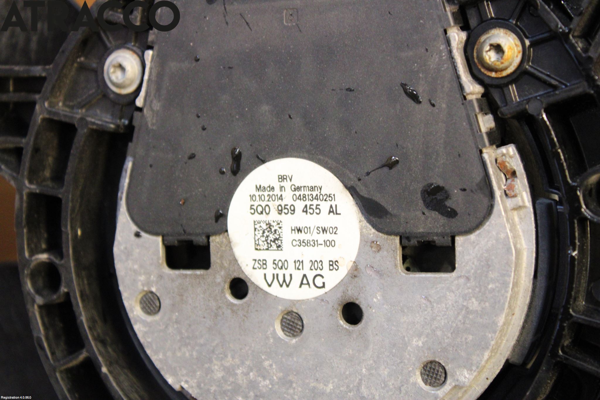 Volkswagen VW GOLF / E-GOLF VII 13-20 Kjølevifte Elektrisk