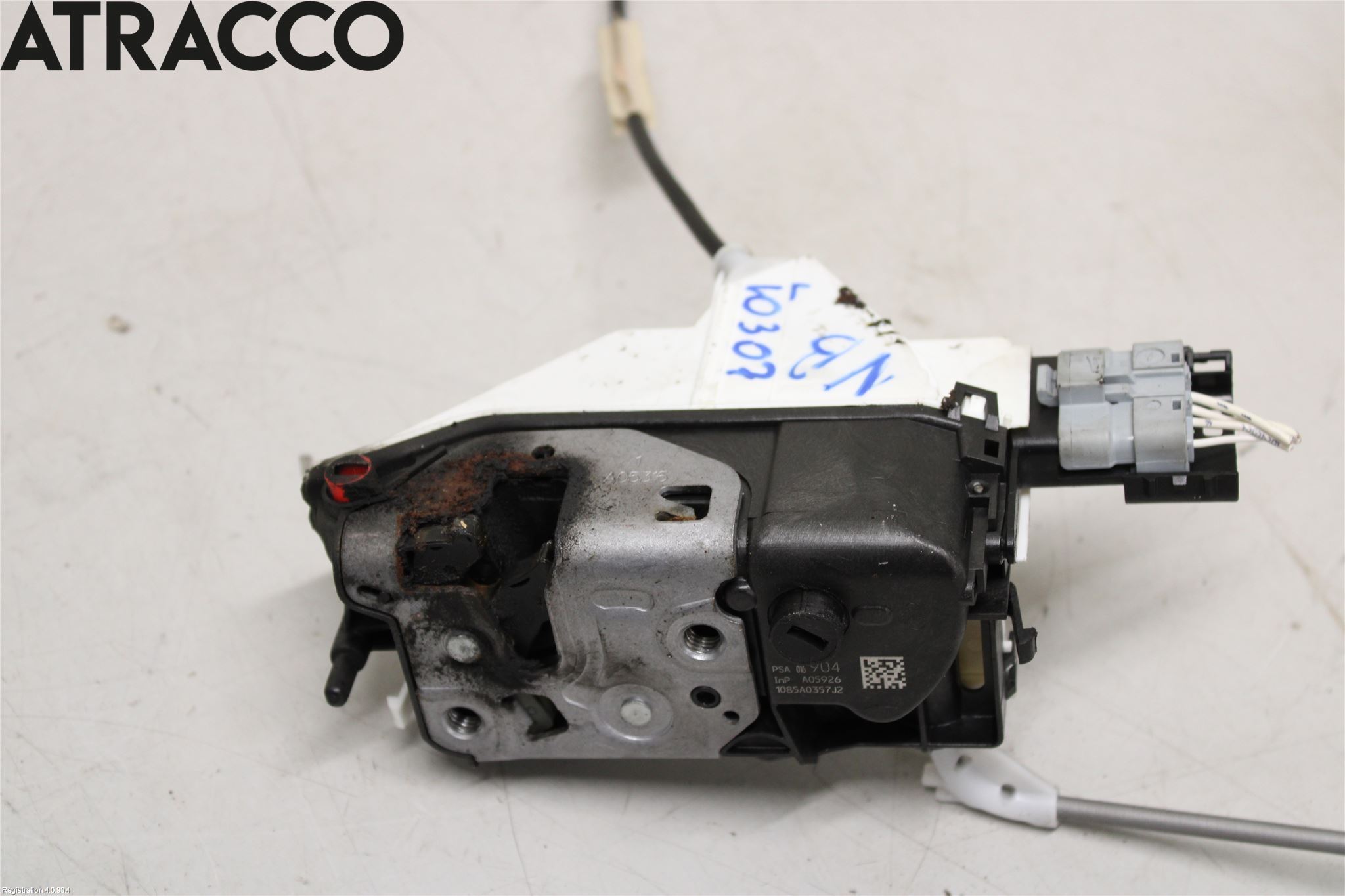 Citroen C4 CACTUS 14-20 Dørlås - Låsekasse