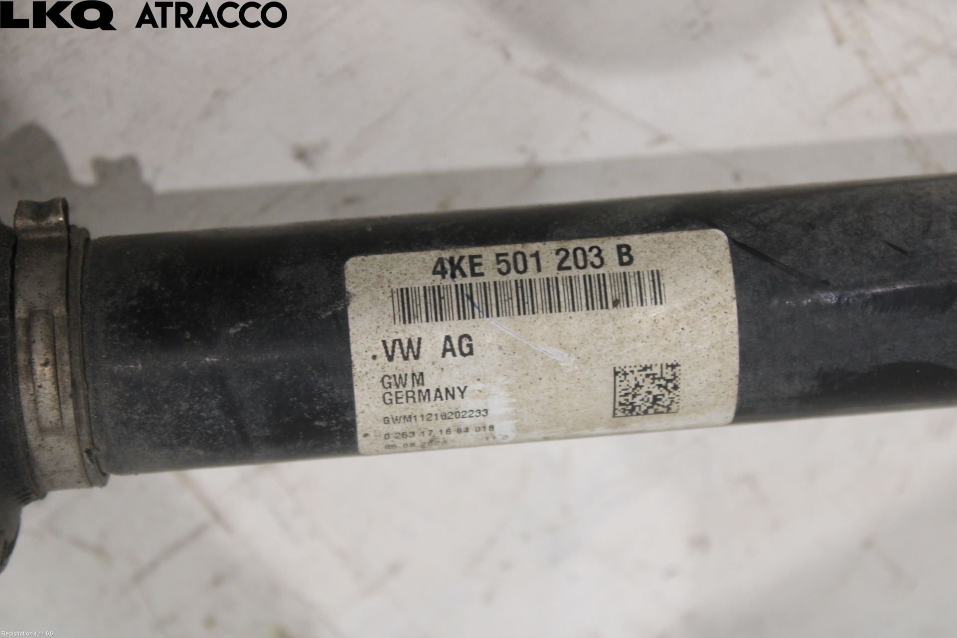 Audi E-TRON, S GE 19- Drivaksel Bak Kompl Venstre