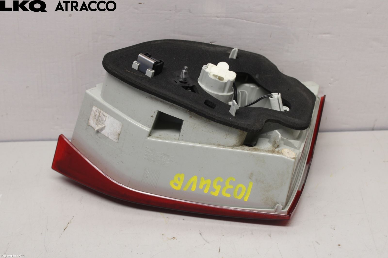 Peugeot 308 14-21 Baklykt Venstre  På Luke(Indre