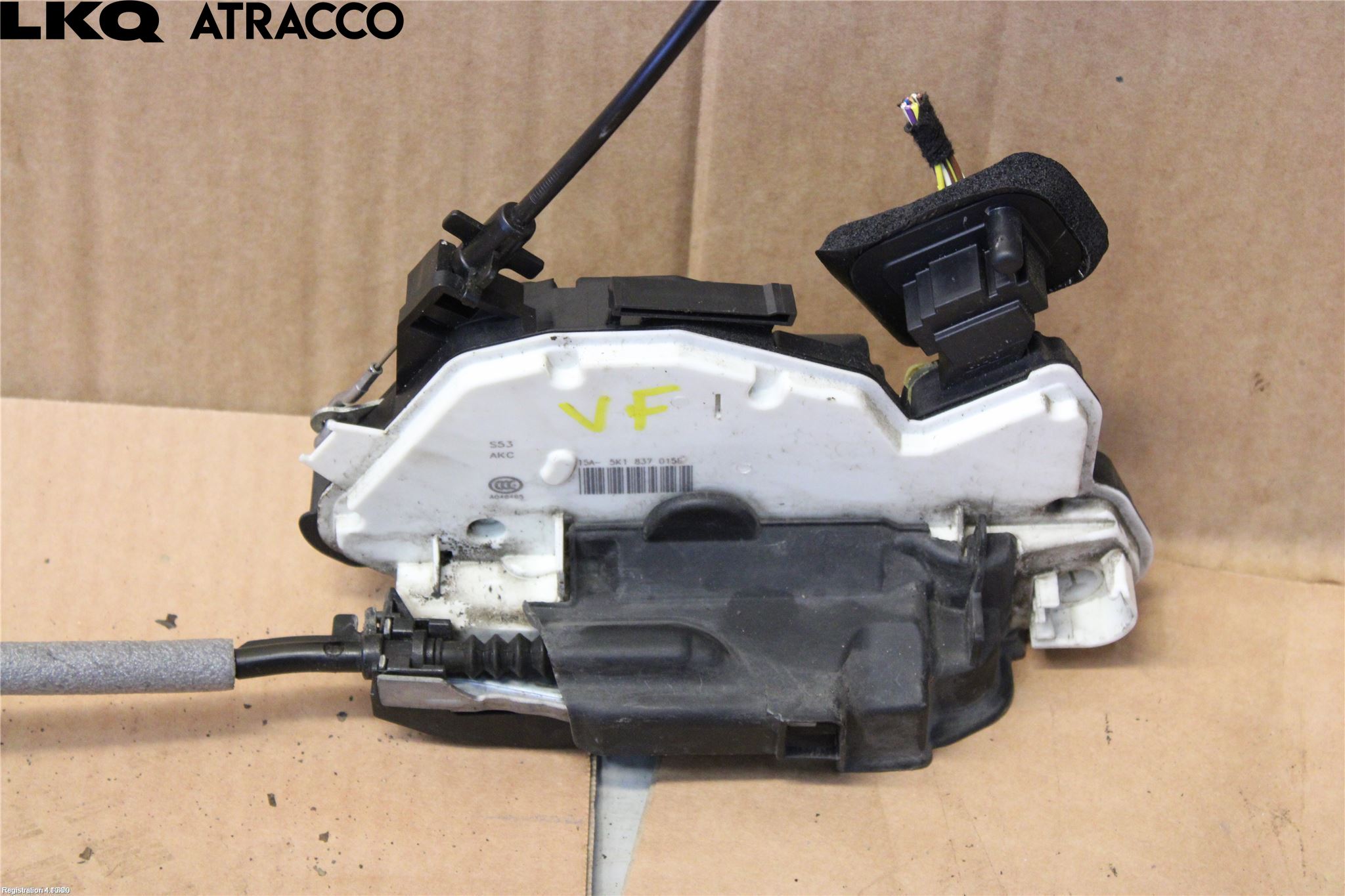 Volkswagen VW GOLF / E-GOLF VII 13-20 Dørlås - Låsekasse